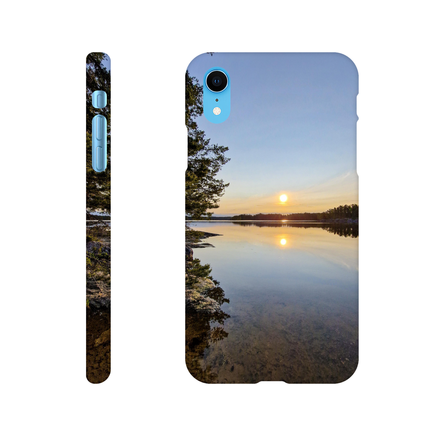 Calm Lake Serenity - Slim Phone Case - JDivine
