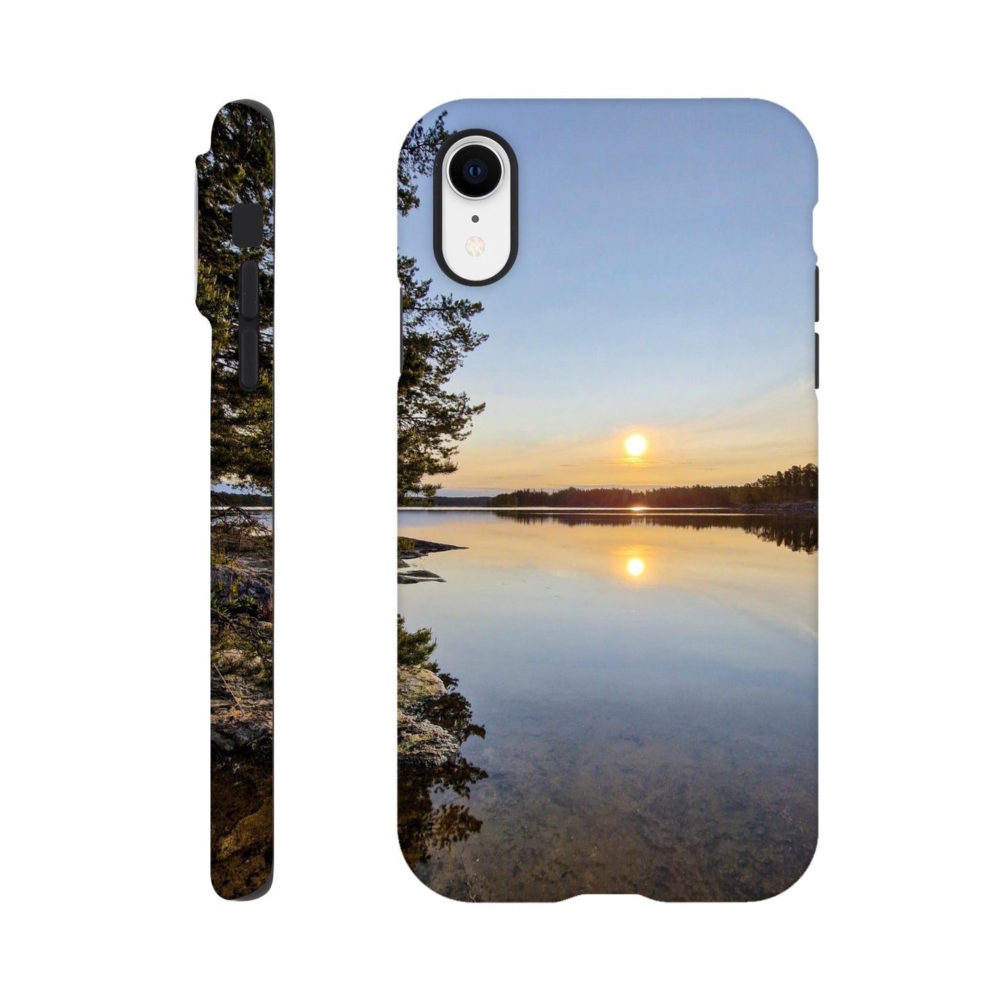 Calm Lake Serenity - Tough Phone Case - JDivine
