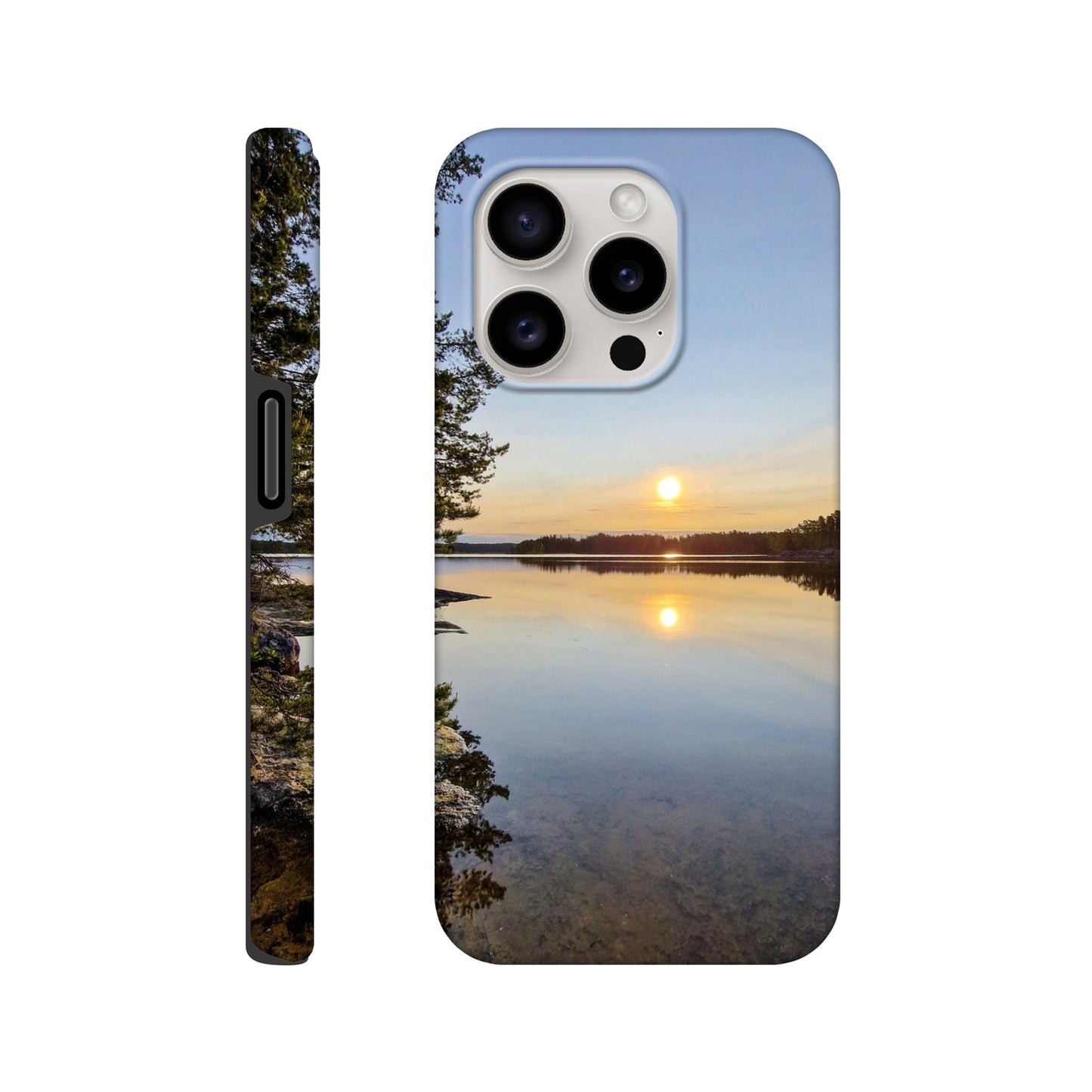 Calm Lake Serenity - Tough Phone Case - JDivine
