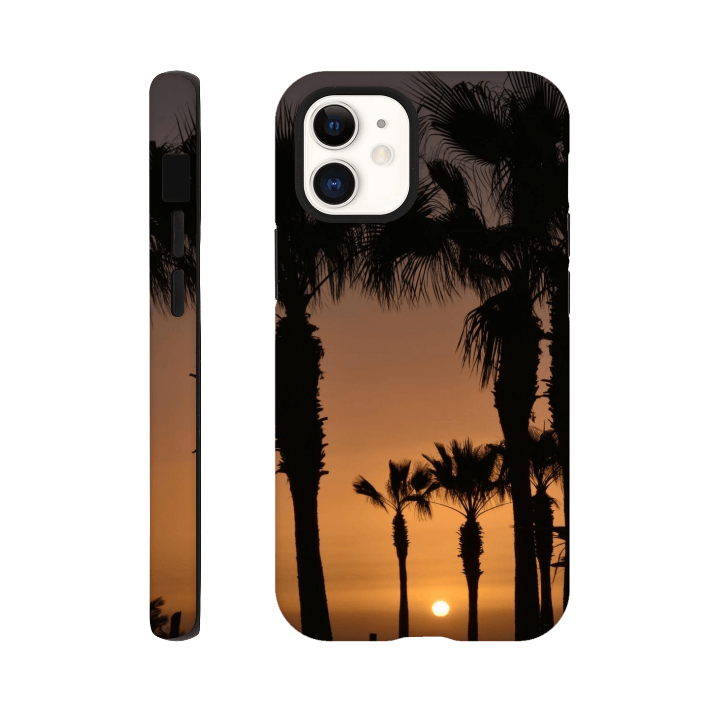 Twilight Palms Silhouette - Tough Phone Case - JDivine