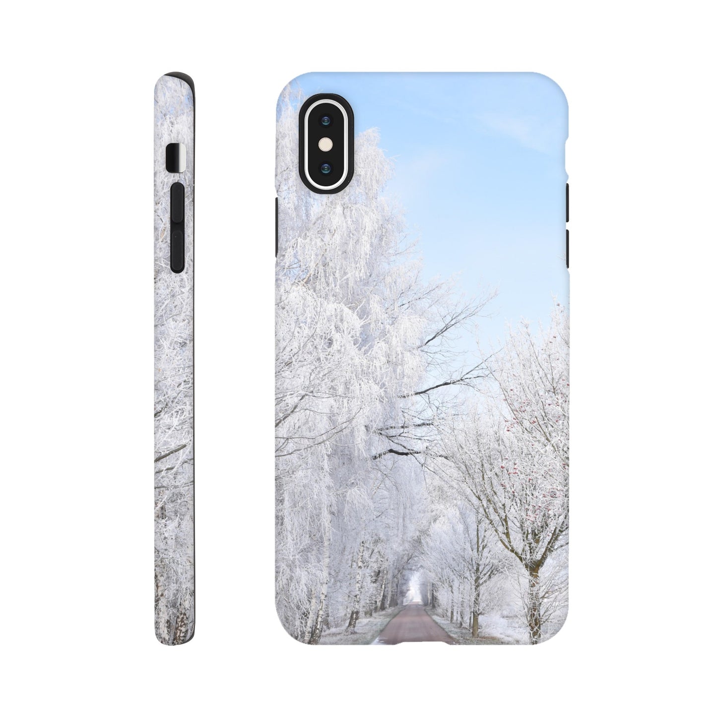 Winter’s Silent Path - Tough Phone Case - JDivine