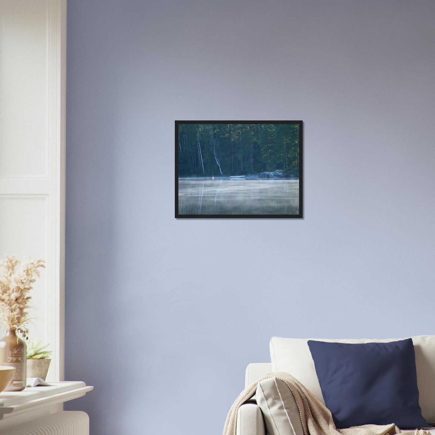 Misty Morning Calm - Framed Poster - JDivine