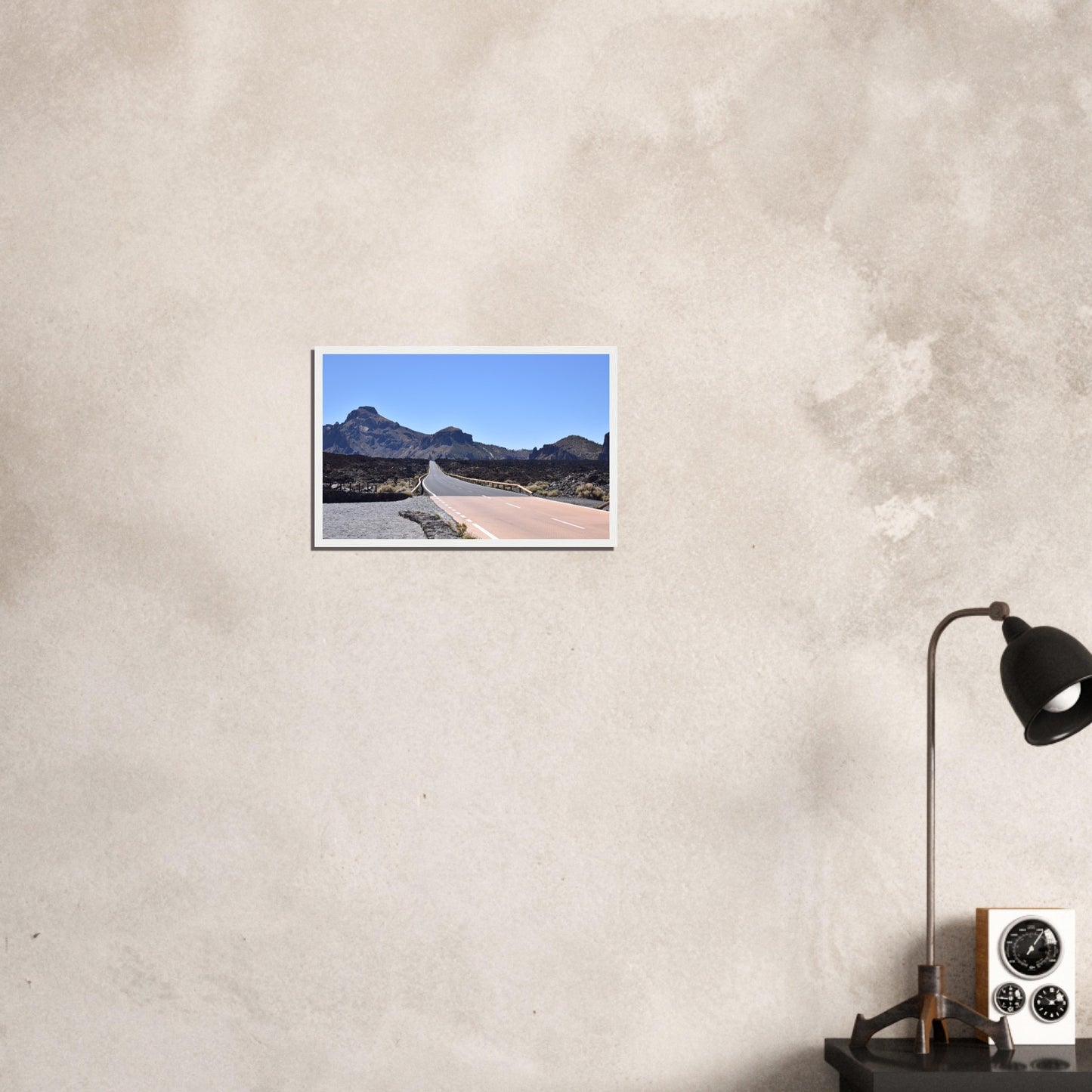 Volcanic Road to the Unknown - Framed Poster - JDivine