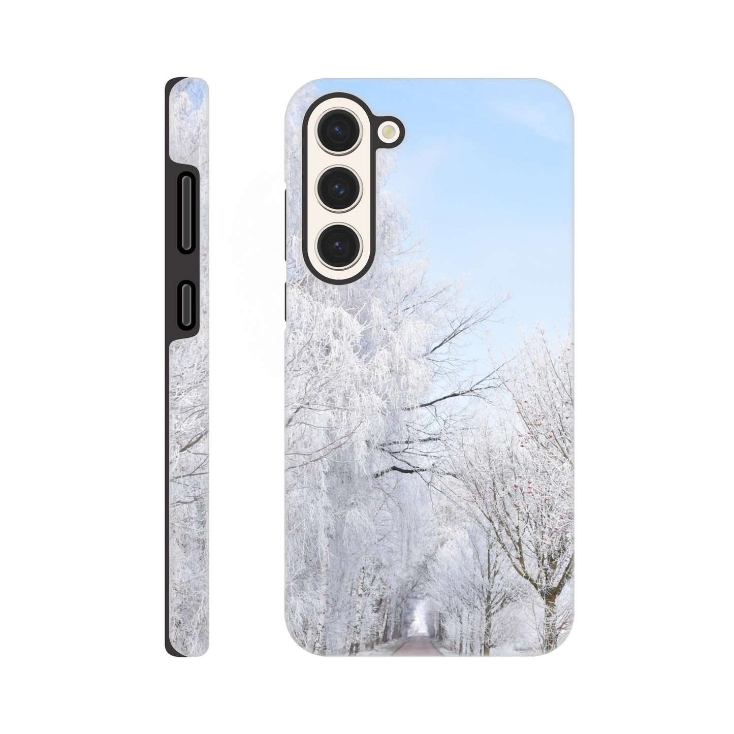 Winter’s Silent Path - Tough Phone Case - JDivine
