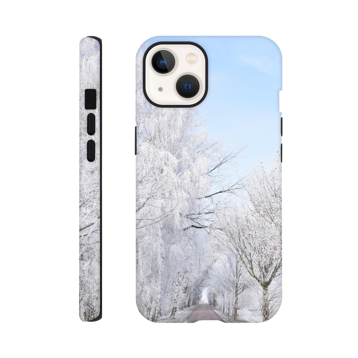 Winter’s Silent Path - Tough Phone Case - JDivine