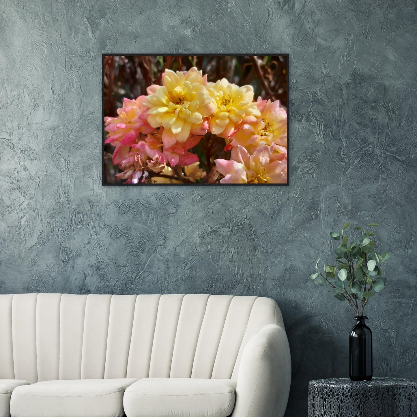 Soft Bloom Harmony - Framed Poster - JDivine