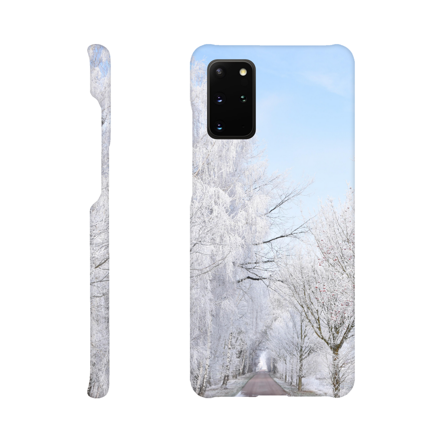 Winter’s Silent Path - Slim Phone Case - JDivine