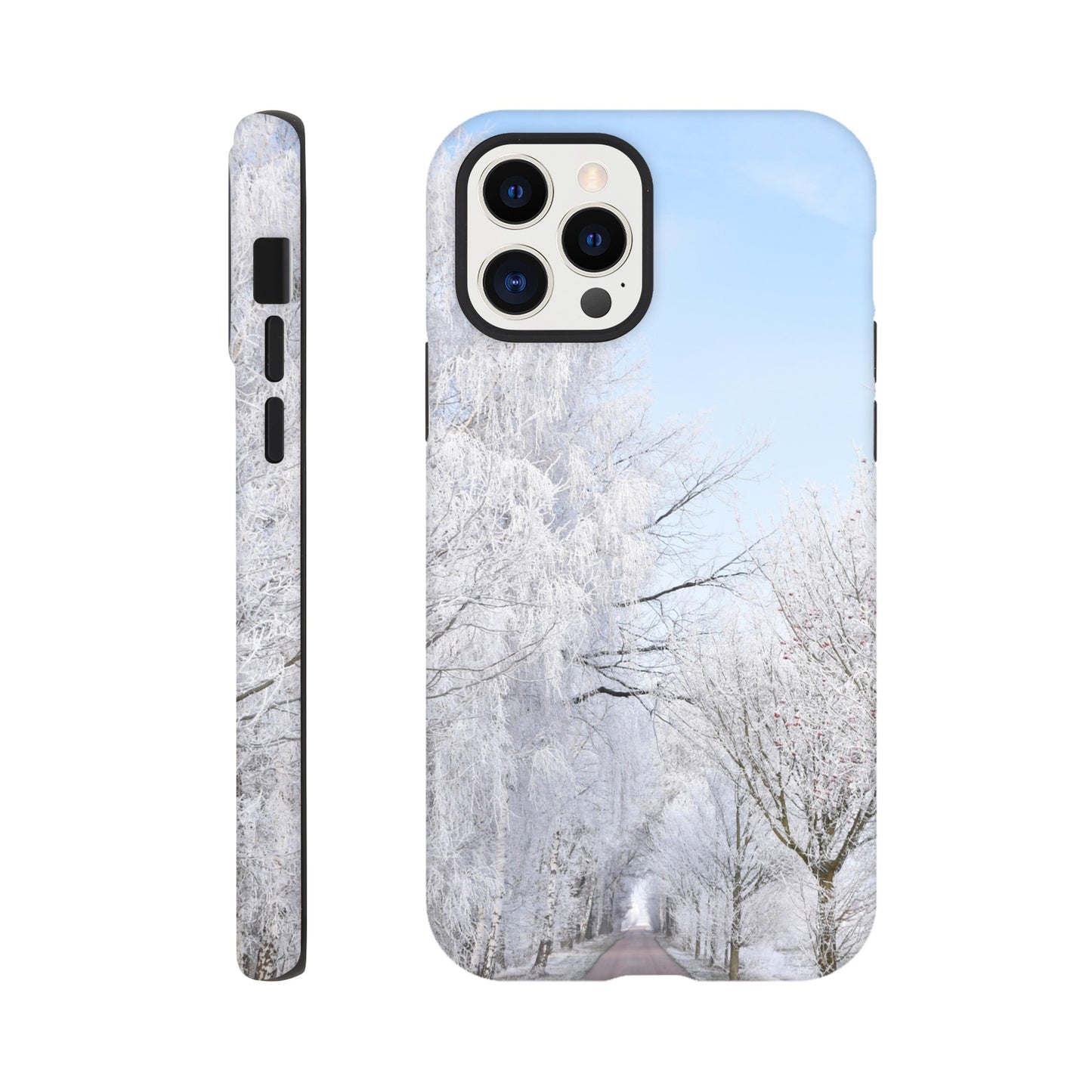 Winter’s Silent Path - Tough Phone Case - JDivine