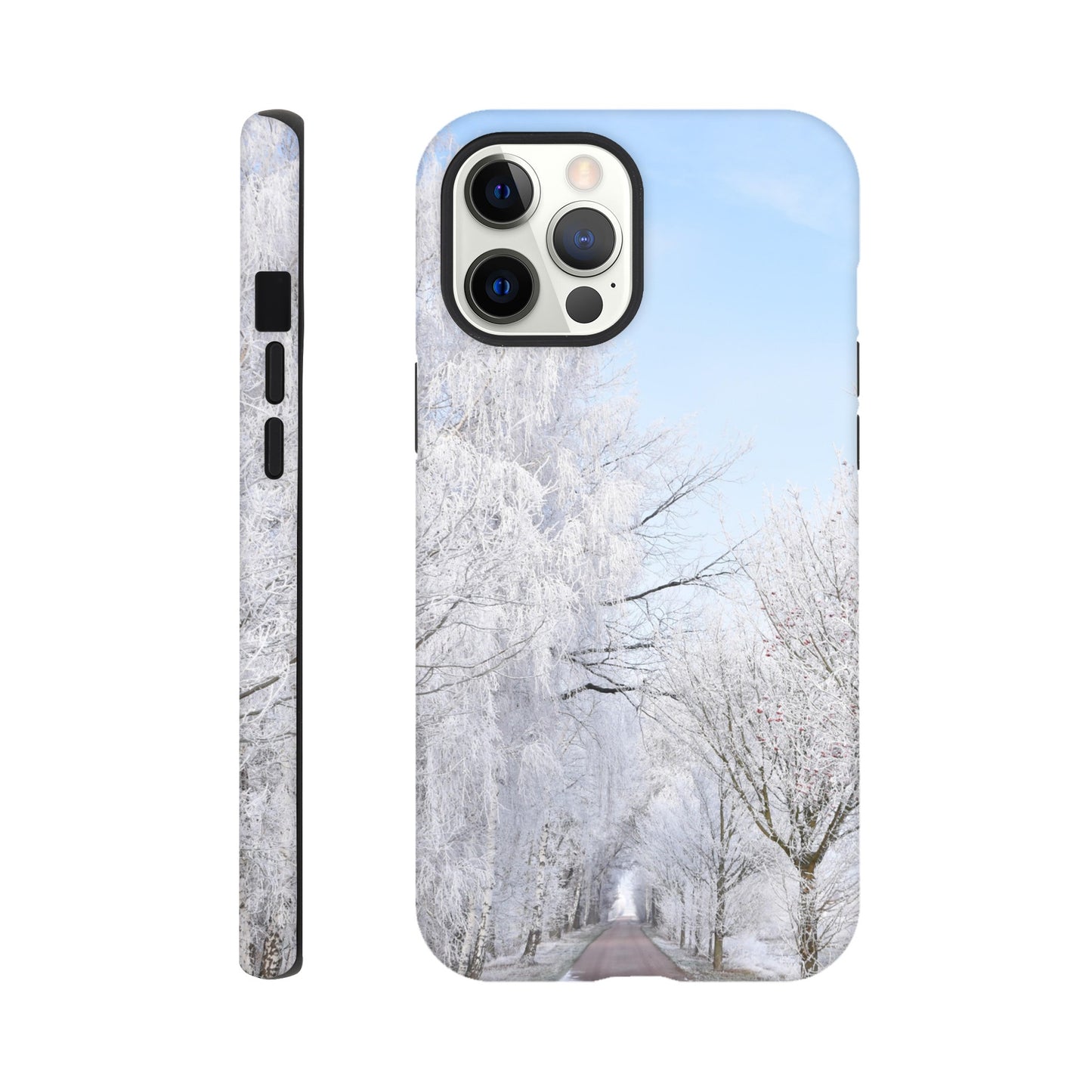 Winter’s Silent Path - Tough Phone Case - JDivine