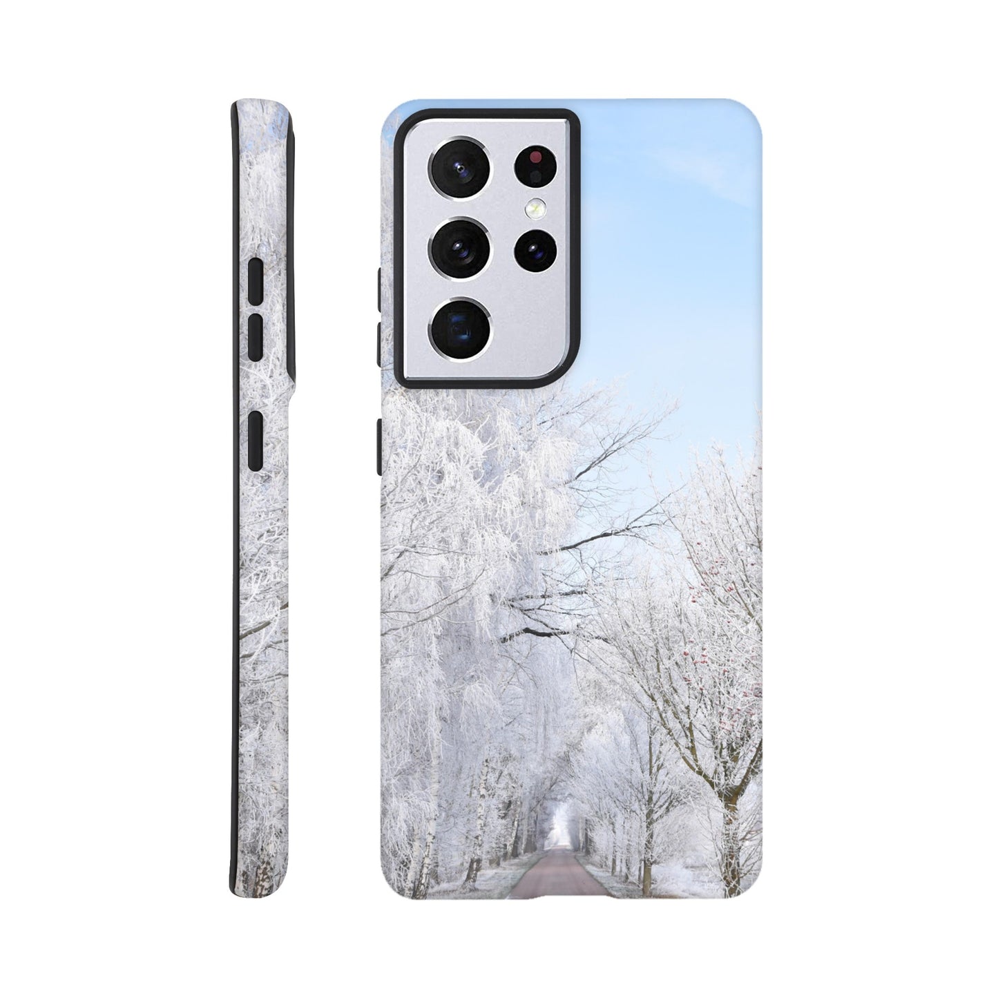 Winter’s Silent Path - Tough Phone Case - JDivine