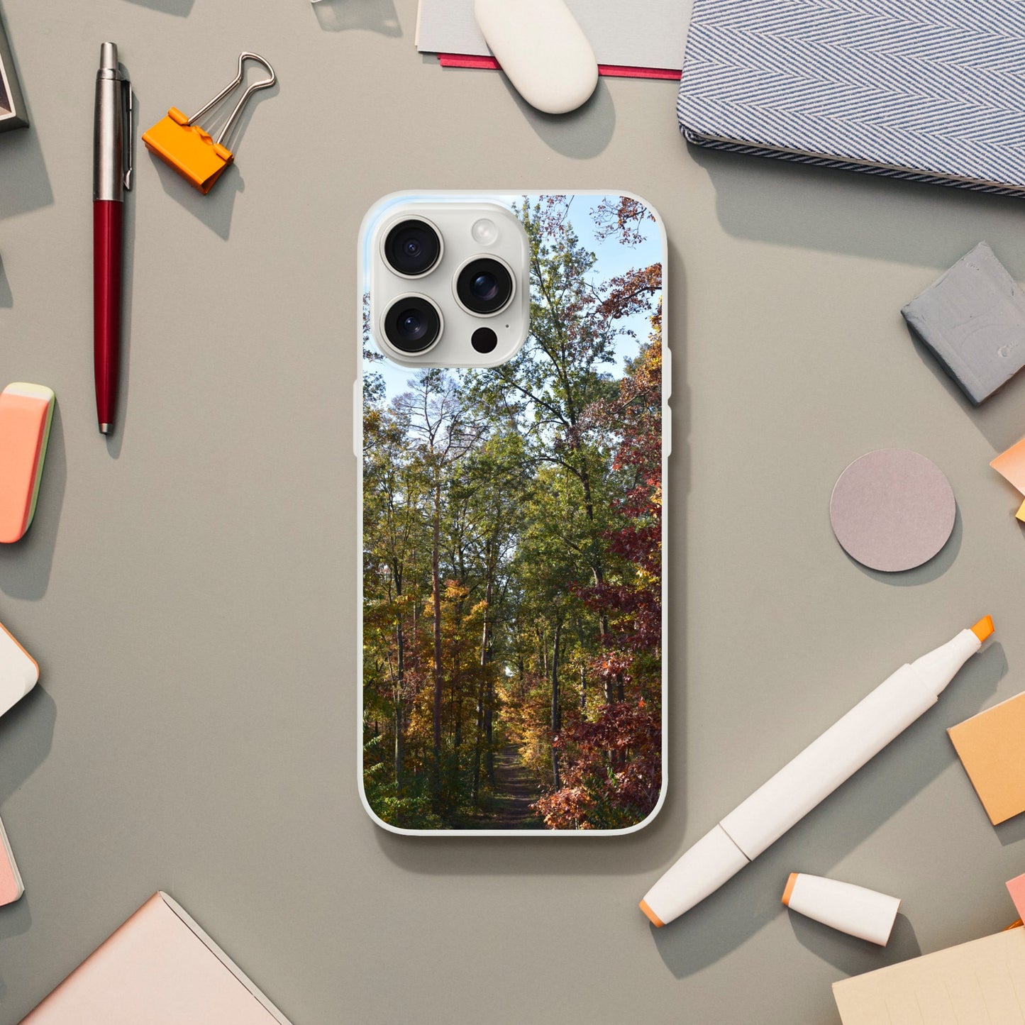 Rustling Leaves - Flexi Phone Case - JDivine
