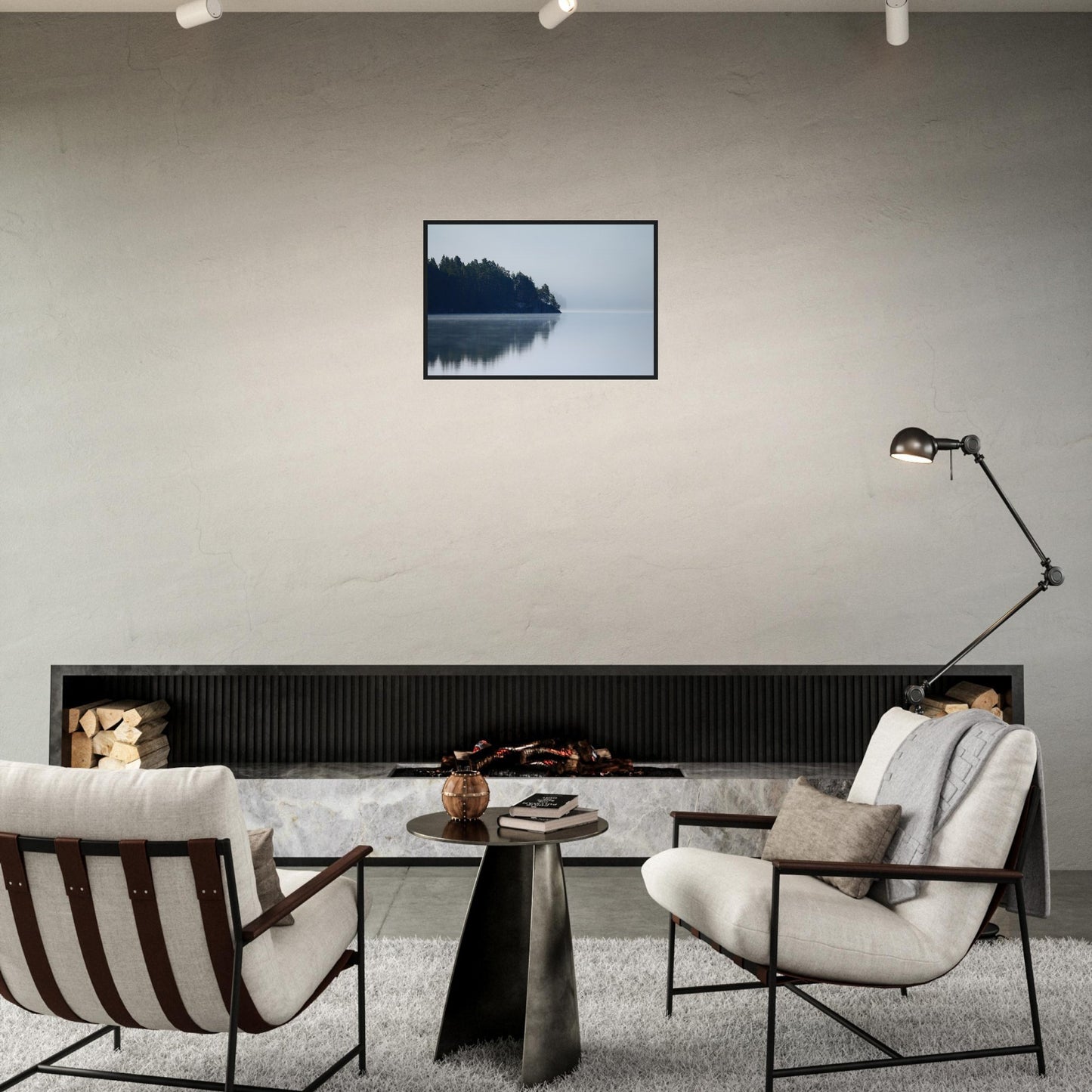 Mystical Fogscape - Framed Poster - JDivine