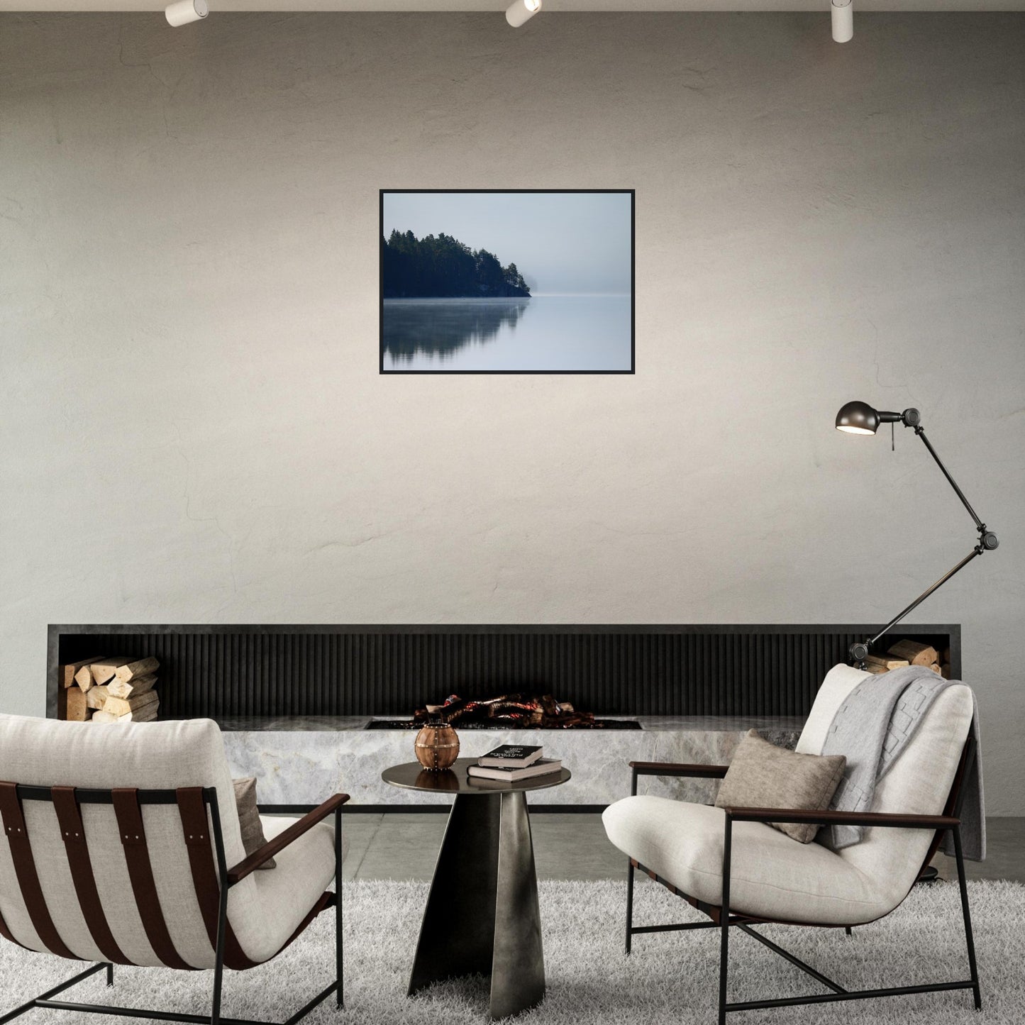 Mystical Fogscape - Framed Poster - JDivine