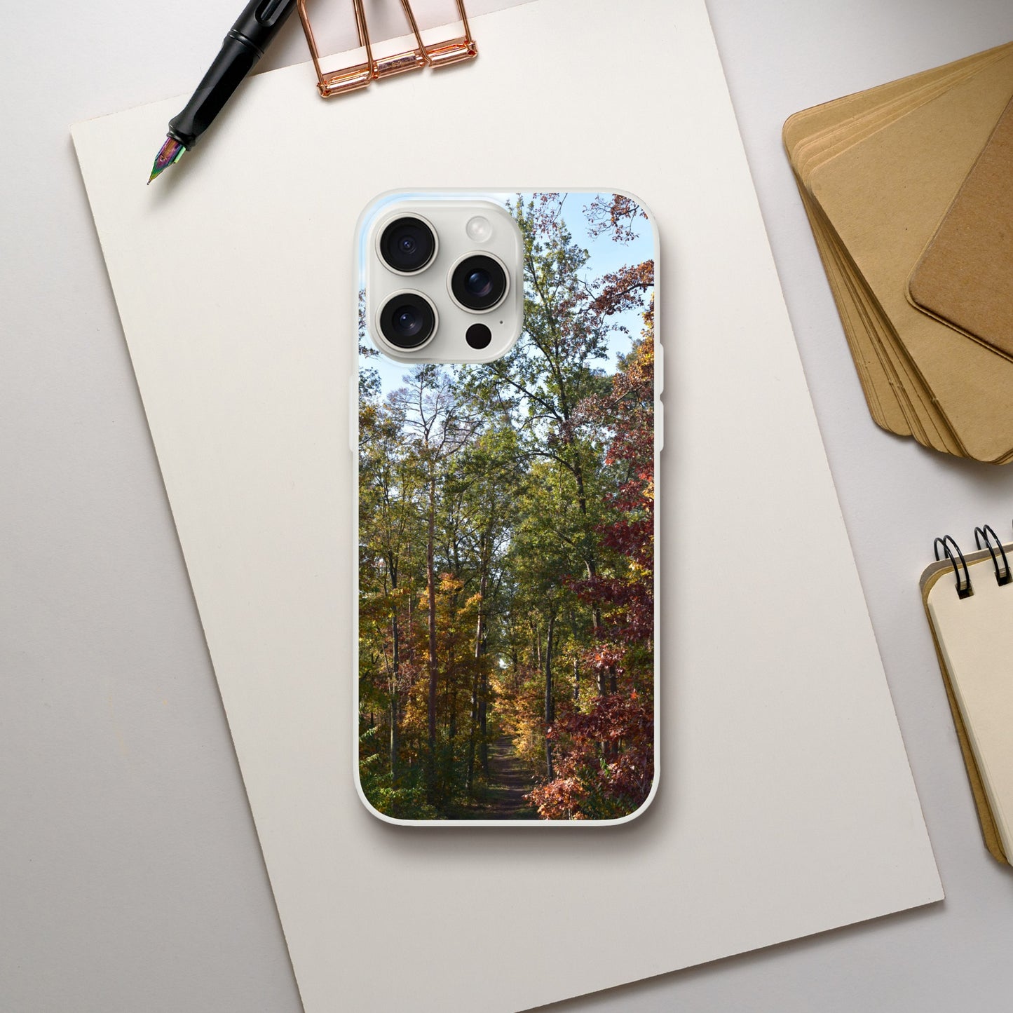 Rustling Leaves - Flexi Phone Case - JDivine