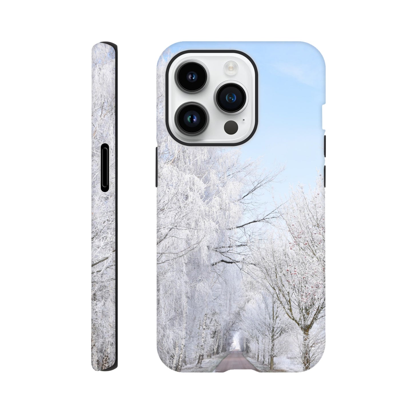 Winter’s Silent Path - Tough Phone Case - JDivine