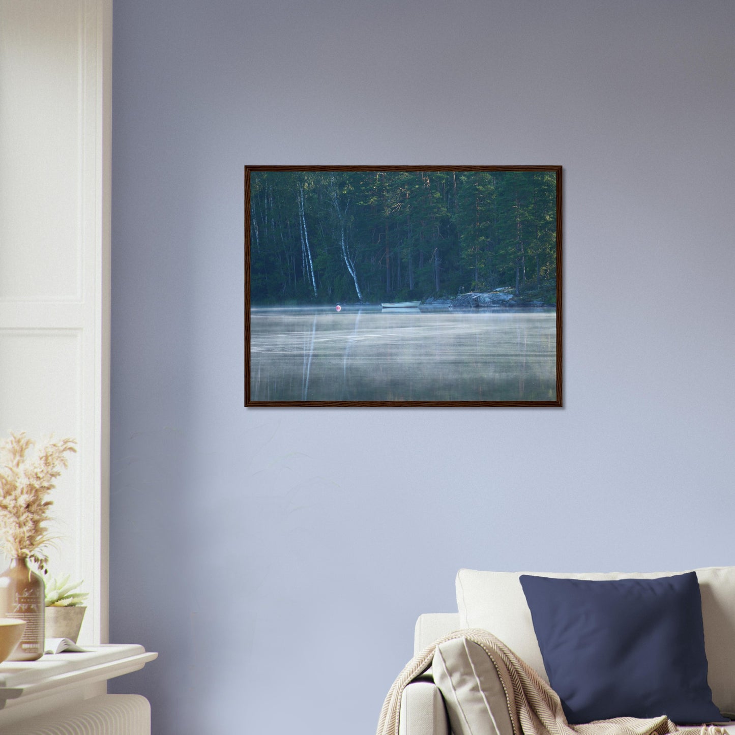 Misty Morning Calm - Framed Poster - JDivine