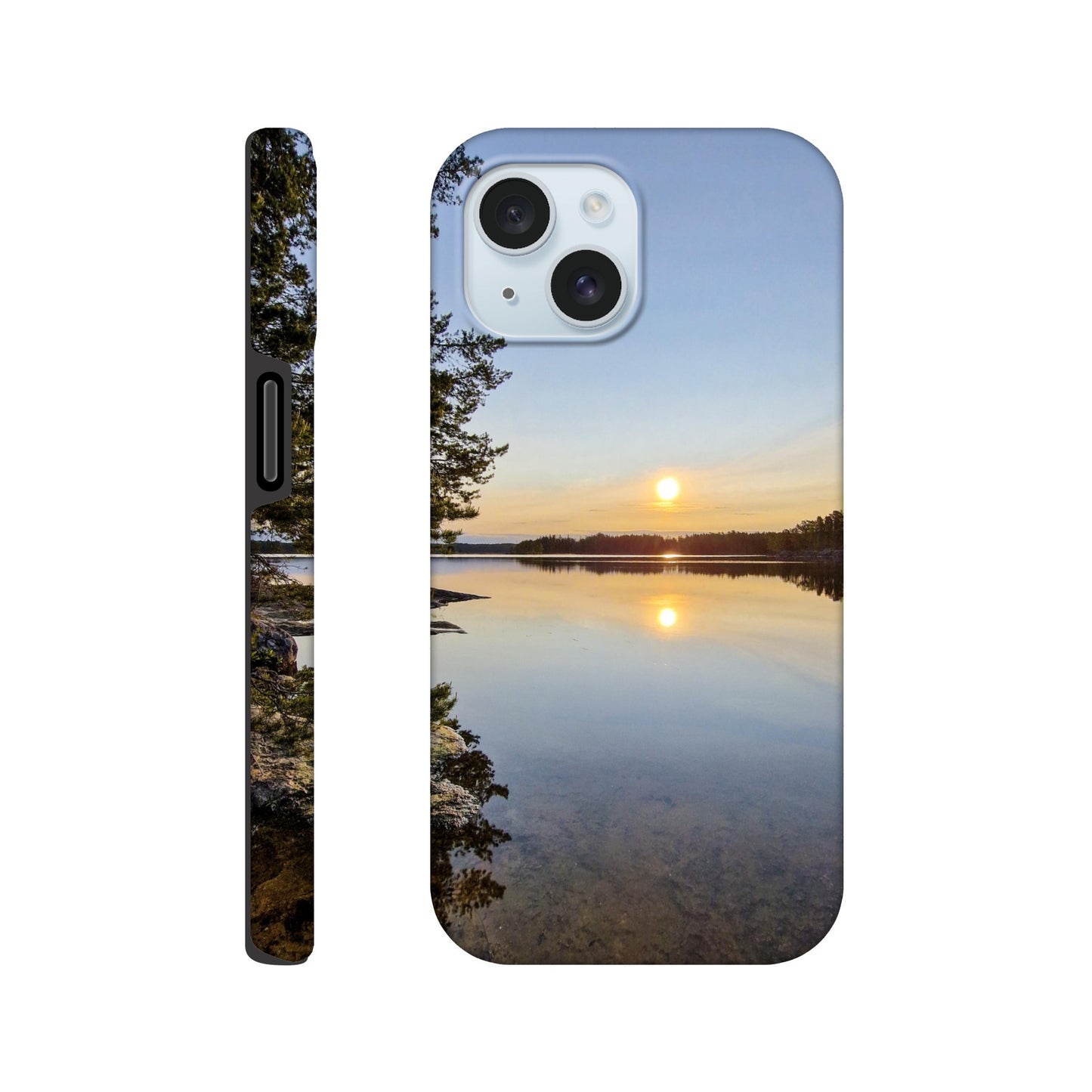 Calm Lake Serenity - Tough Phone Case - JDivine