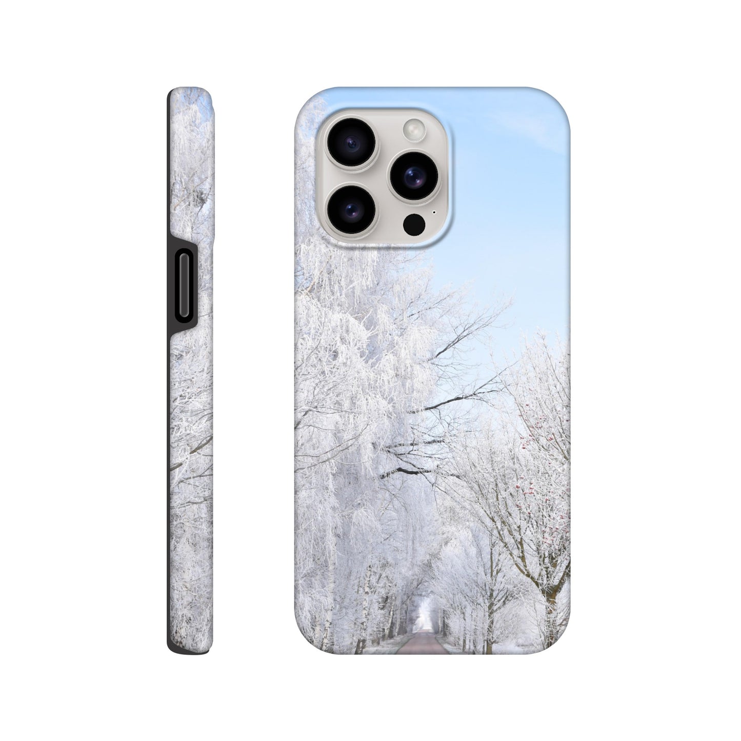 Winter’s Silent Path - Tough Phone Case - JDivine