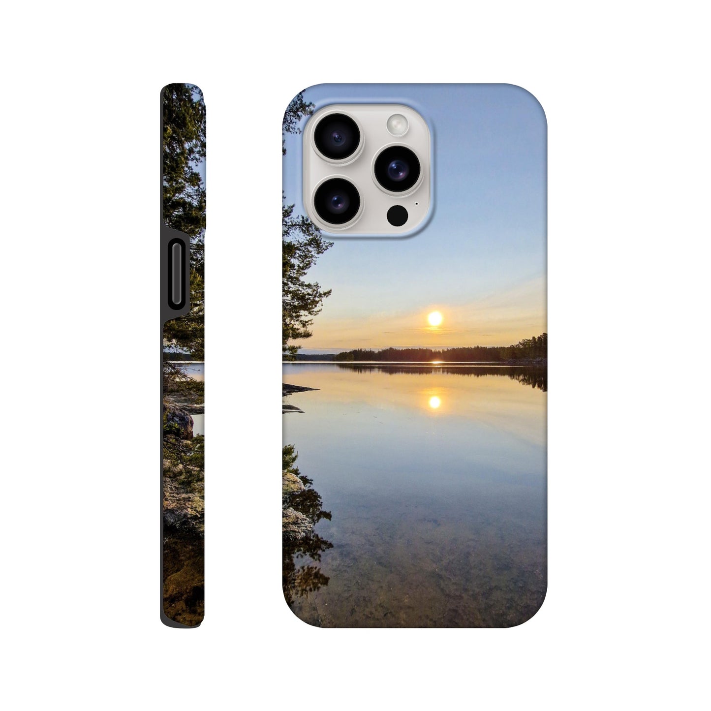 Calm Lake Serenity - Tough Phone Case - JDivine