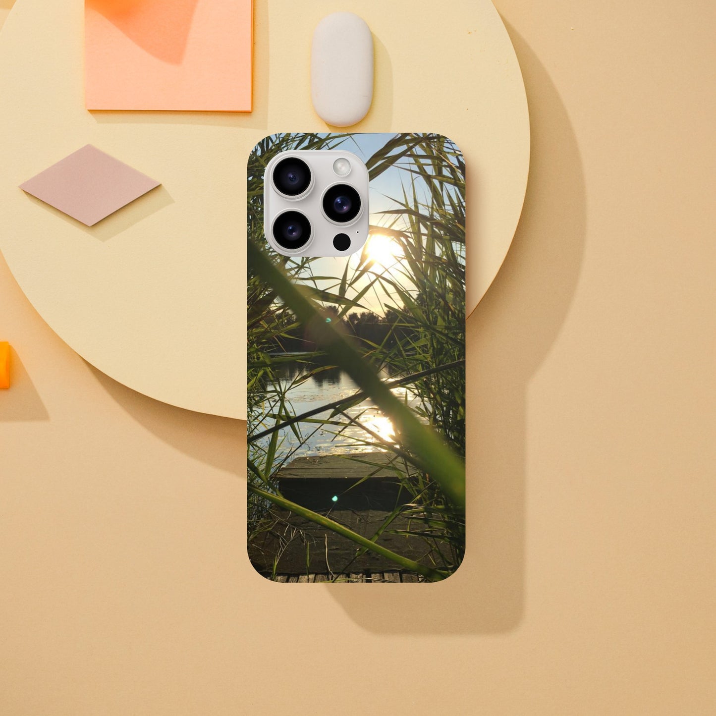 Golden Reed Passage - Tough Phone Case - JDivine