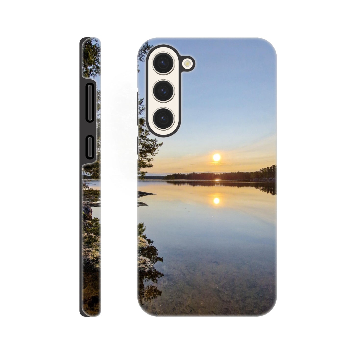 Calm Lake Serenity - Tough Phone Case - JDivine