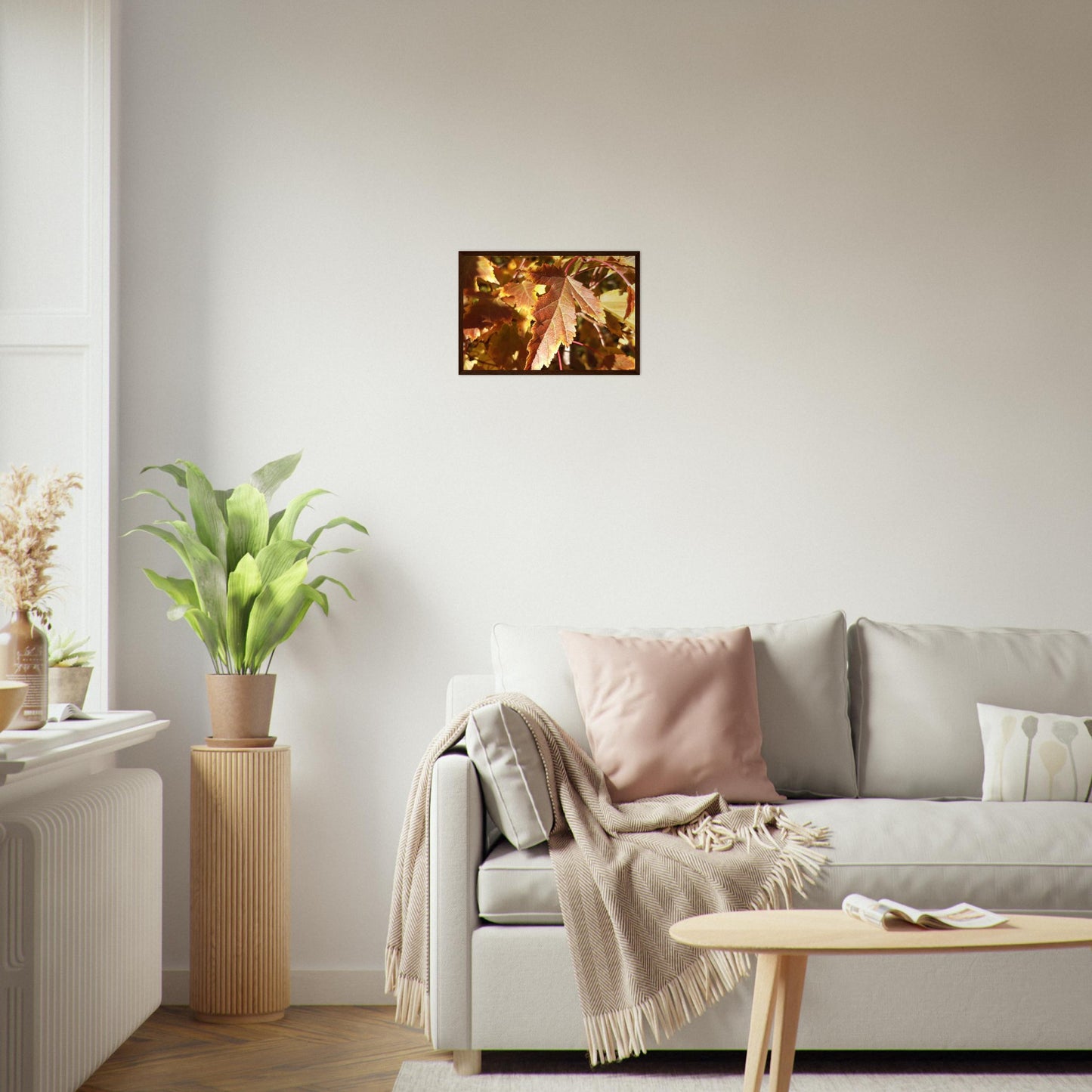 Autumn's Golden Glow - Framed Poster - JDivine