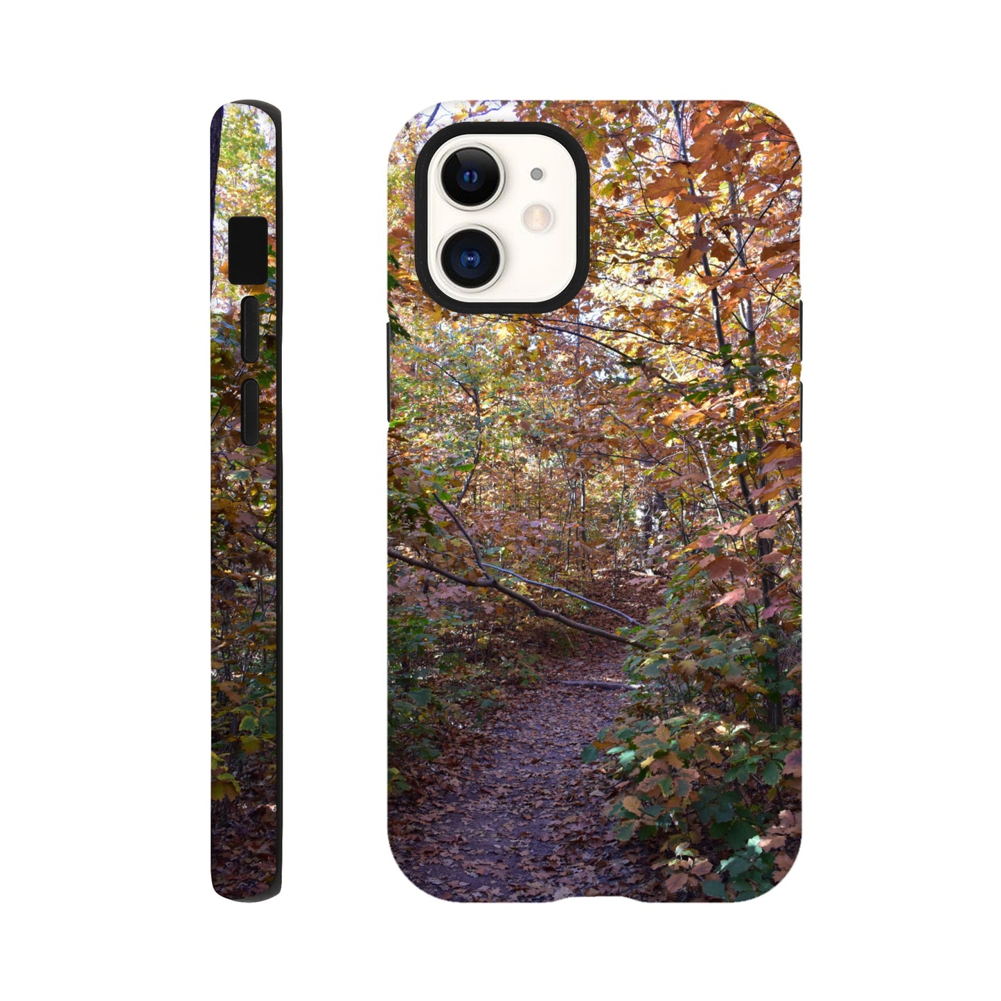 Pathway of Leaves – Tough Phone Case - JDivine