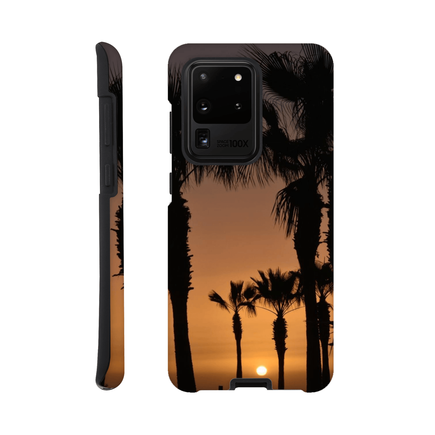 Twilight Palms Silhouette - Tough Phone Case - JDivine