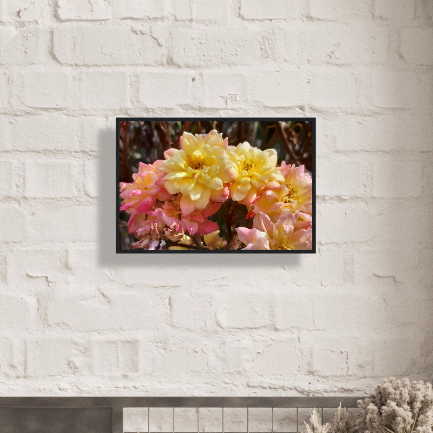 Soft Bloom Harmony - Framed Poster - JDivine