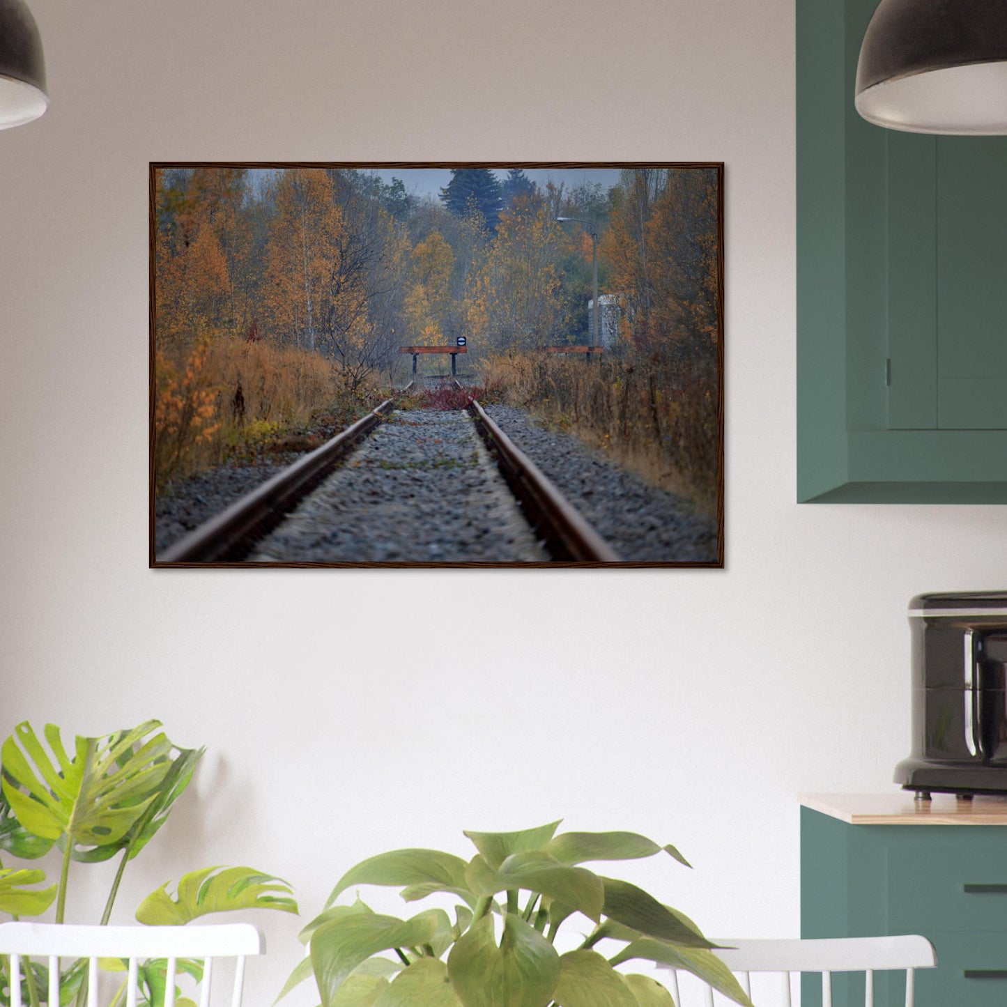 Abandoned Tracks - Framed Poster - JDivine