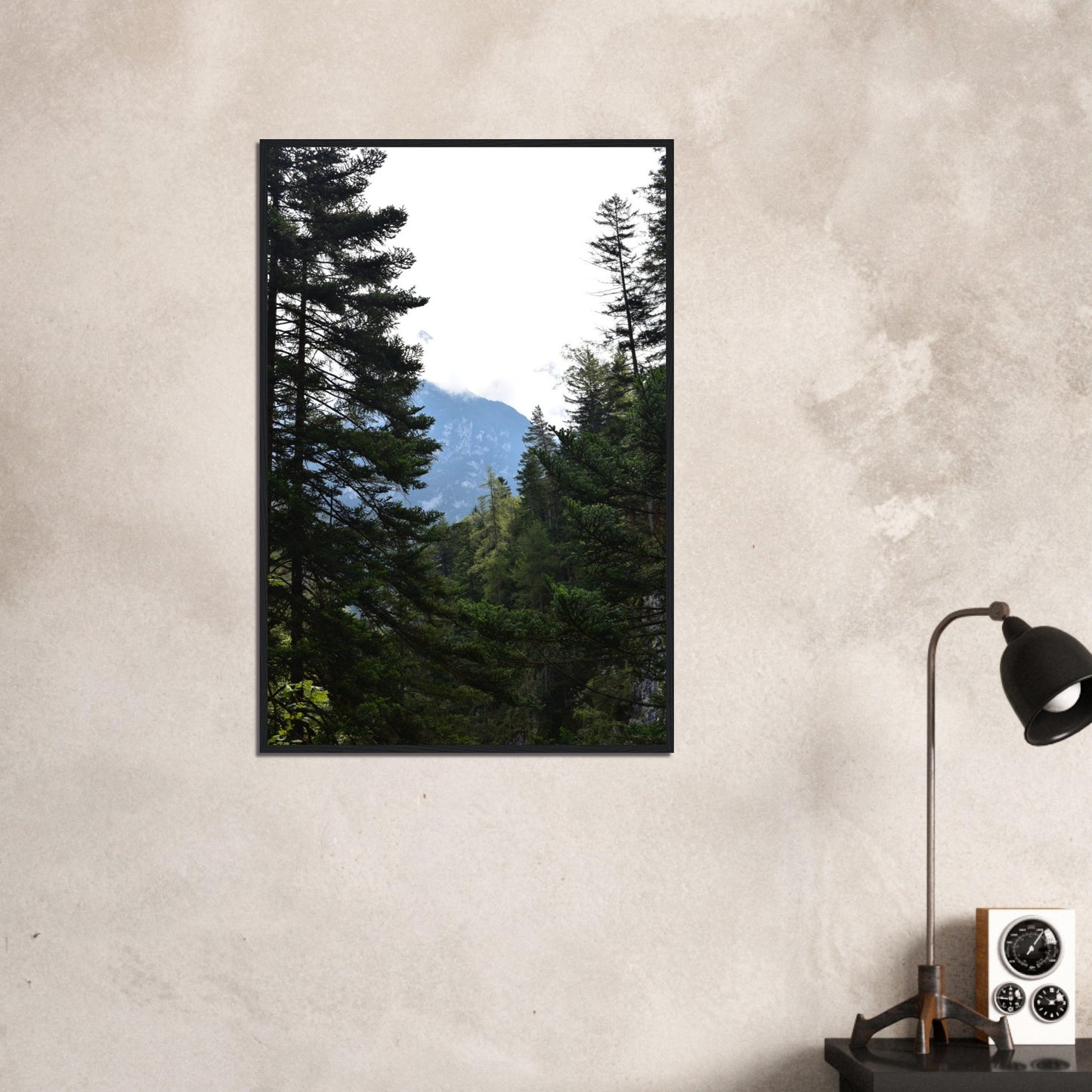Veiled Ascent - Framed Poster - JDivine