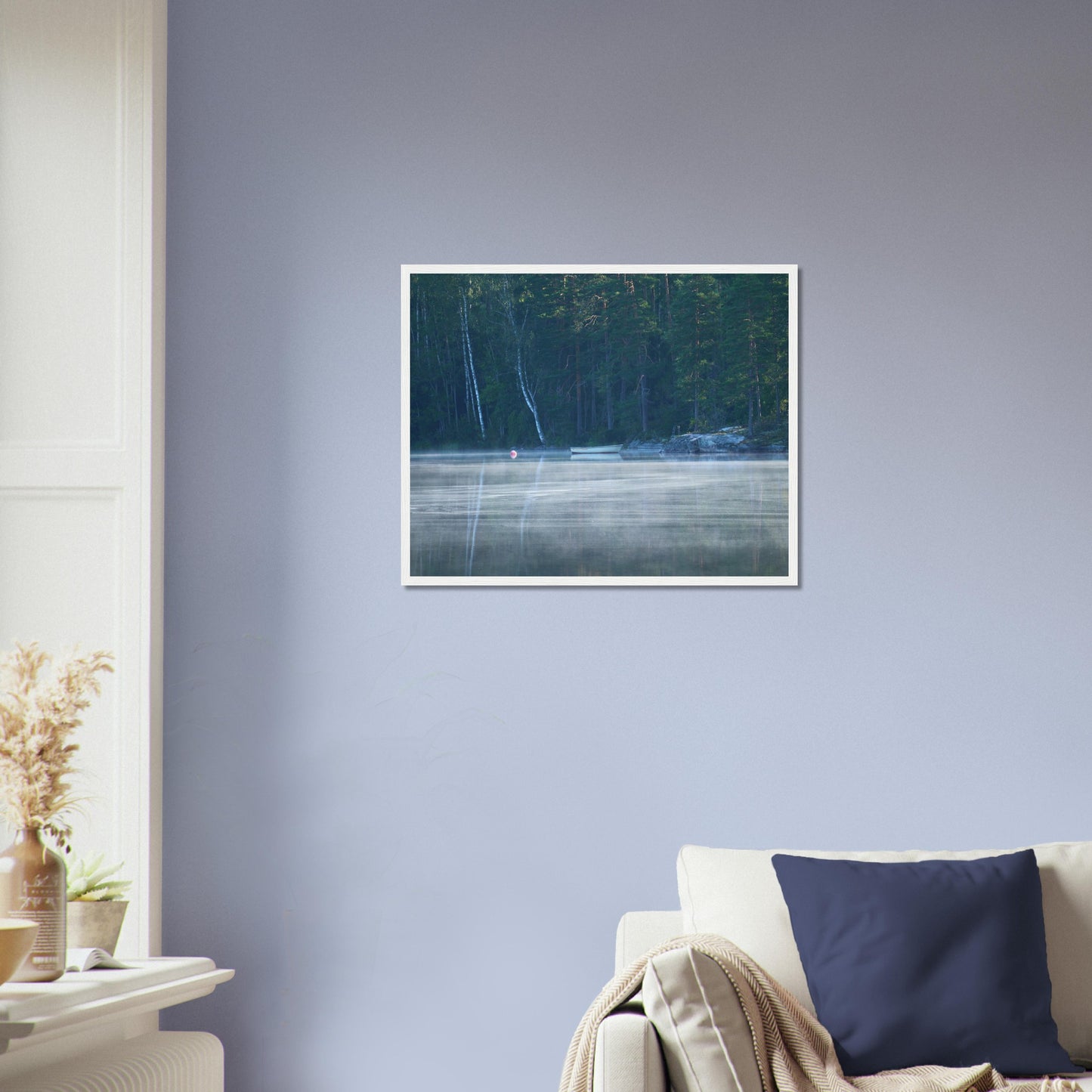 Misty Morning Calm - Framed Poster - JDivine