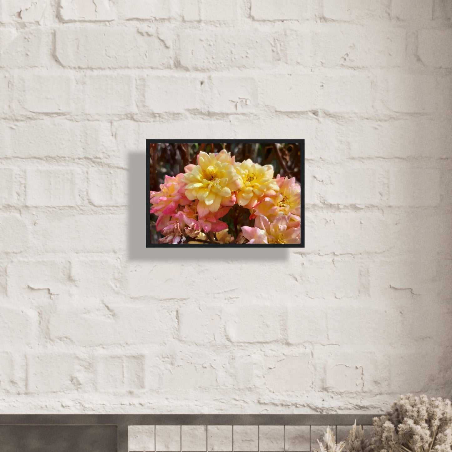 Soft Bloom Harmony - Framed Poster - JDivine