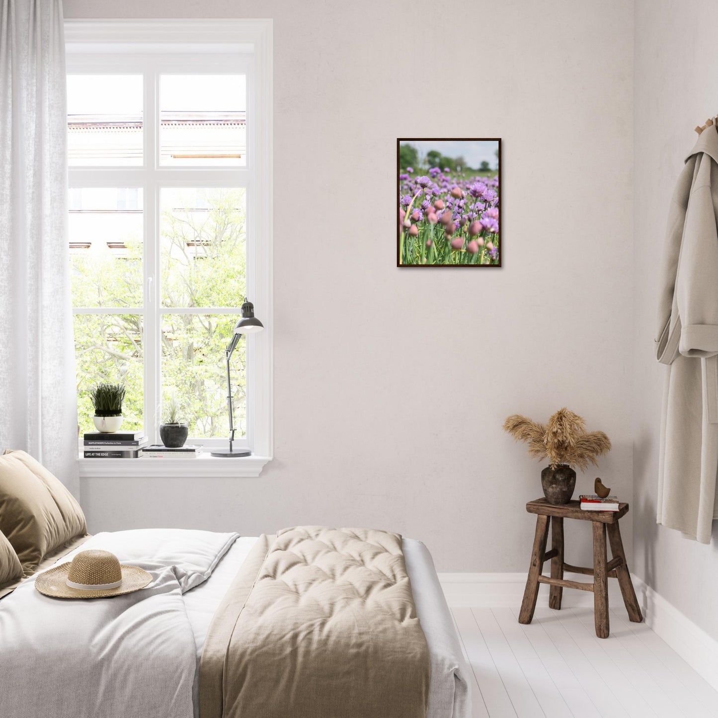 Purple Bloom Whispers - Framed Poster - JDivine