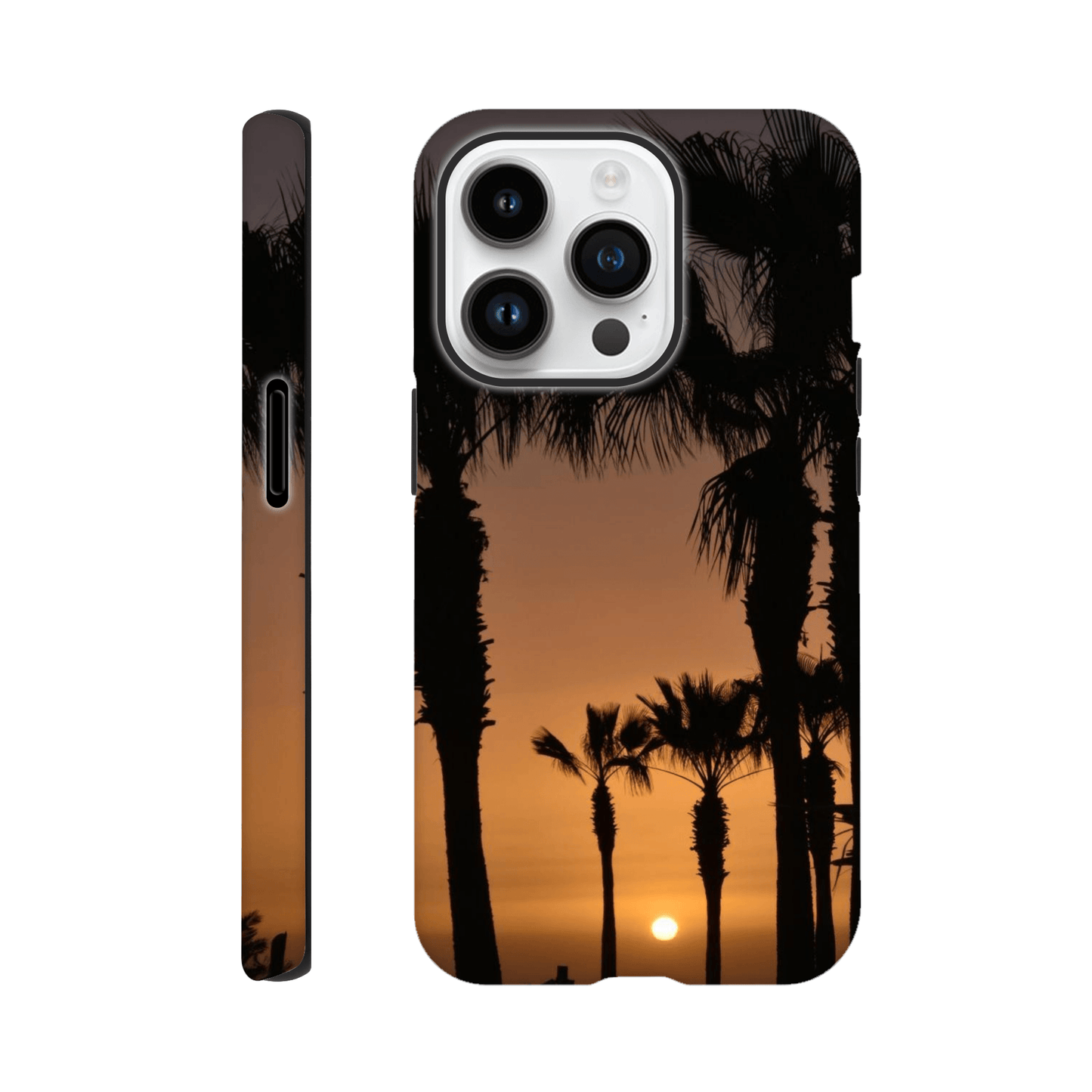 Twilight Palms Silhouette - Tough Phone Case - JDivine