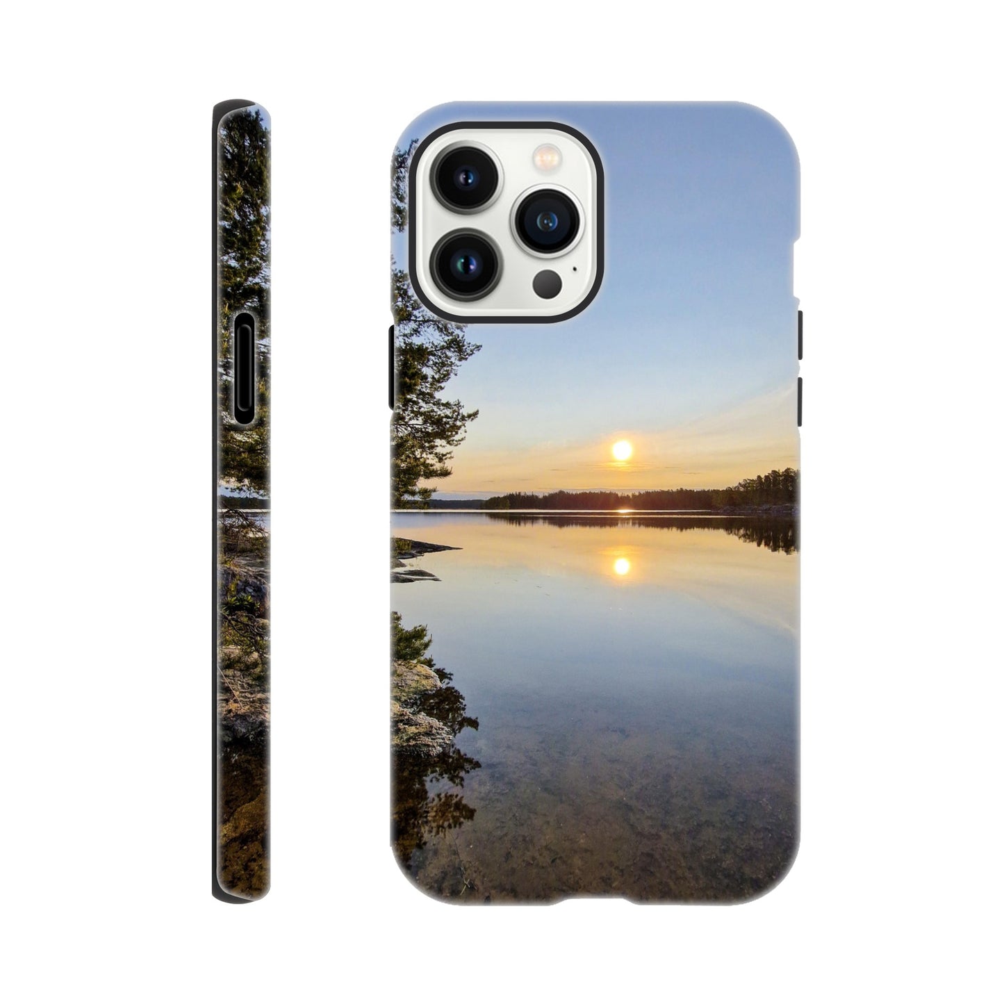 Calm Lake Serenity - Tough Phone Case - JDivine