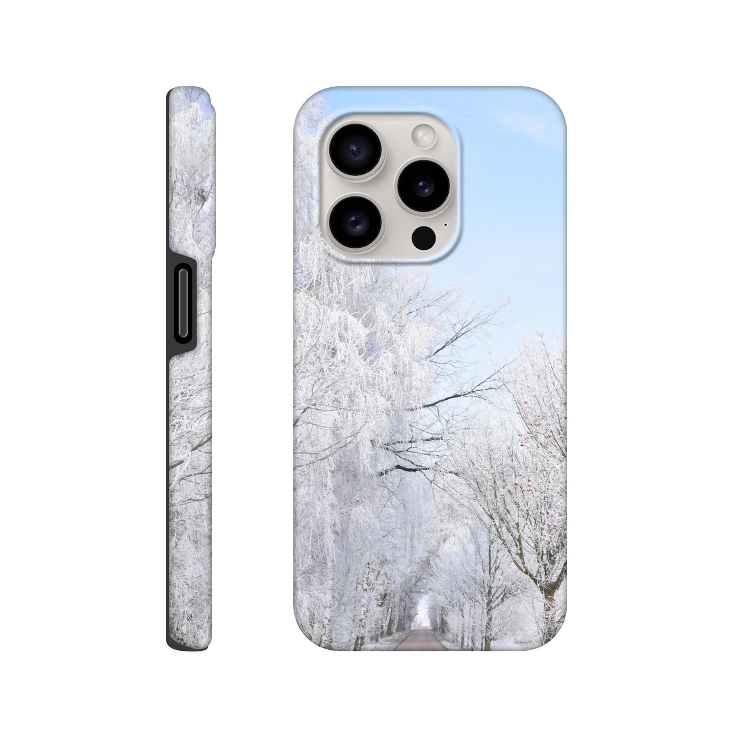 Winter’s Silent Path - Tough Phone Case - JDivine