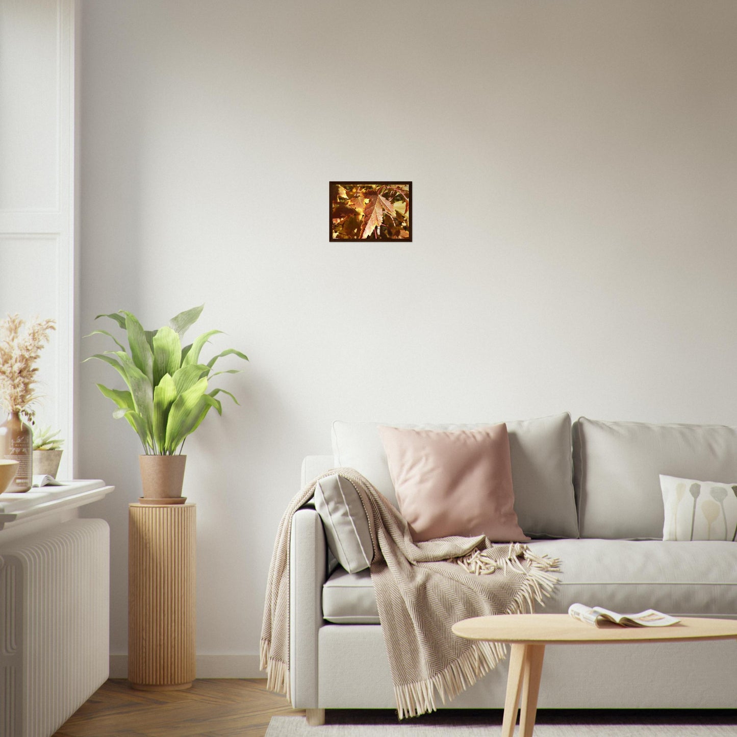 Autumn's Golden Glow - Framed Poster - JDivine