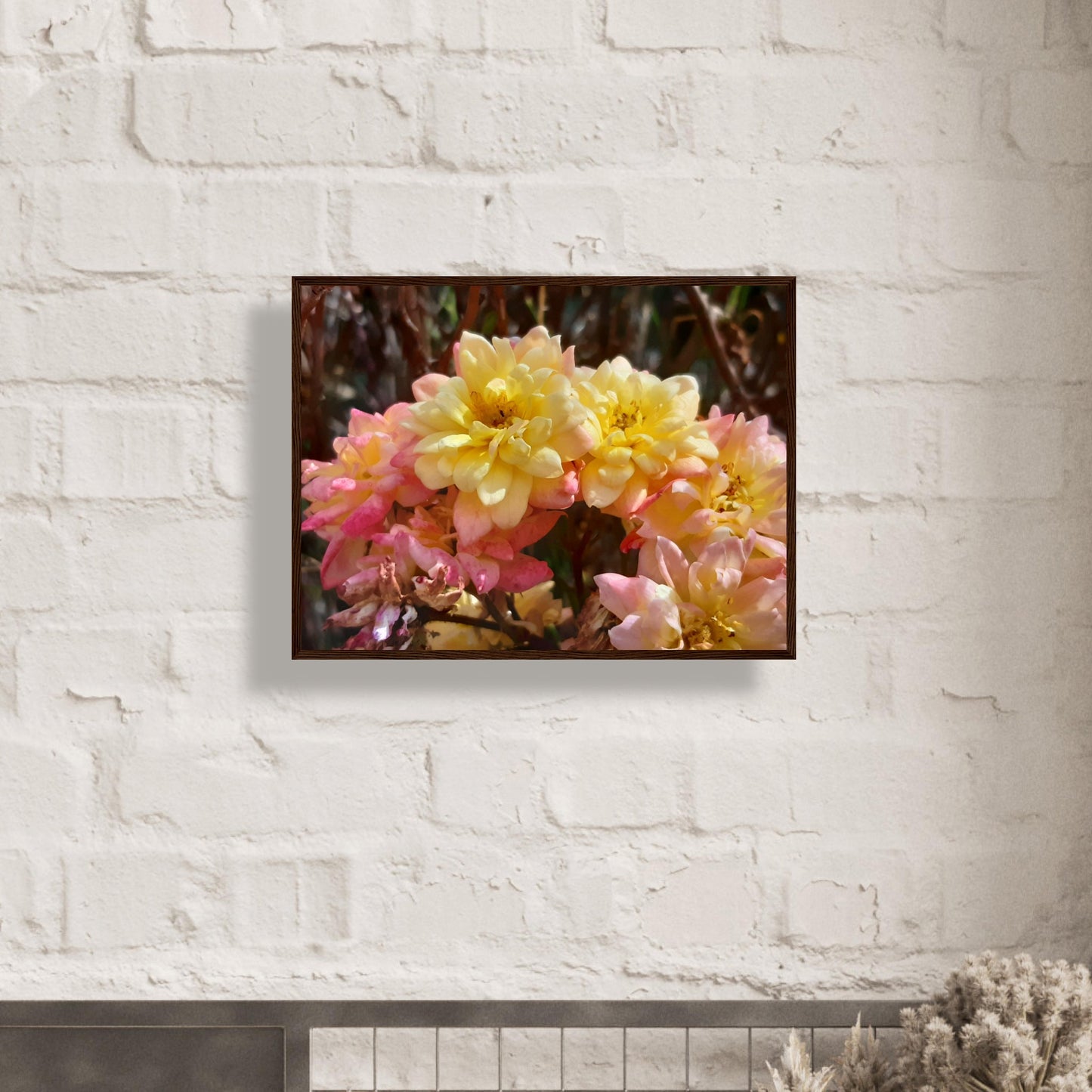 Soft Bloom Harmony - Framed Poster - JDivine
