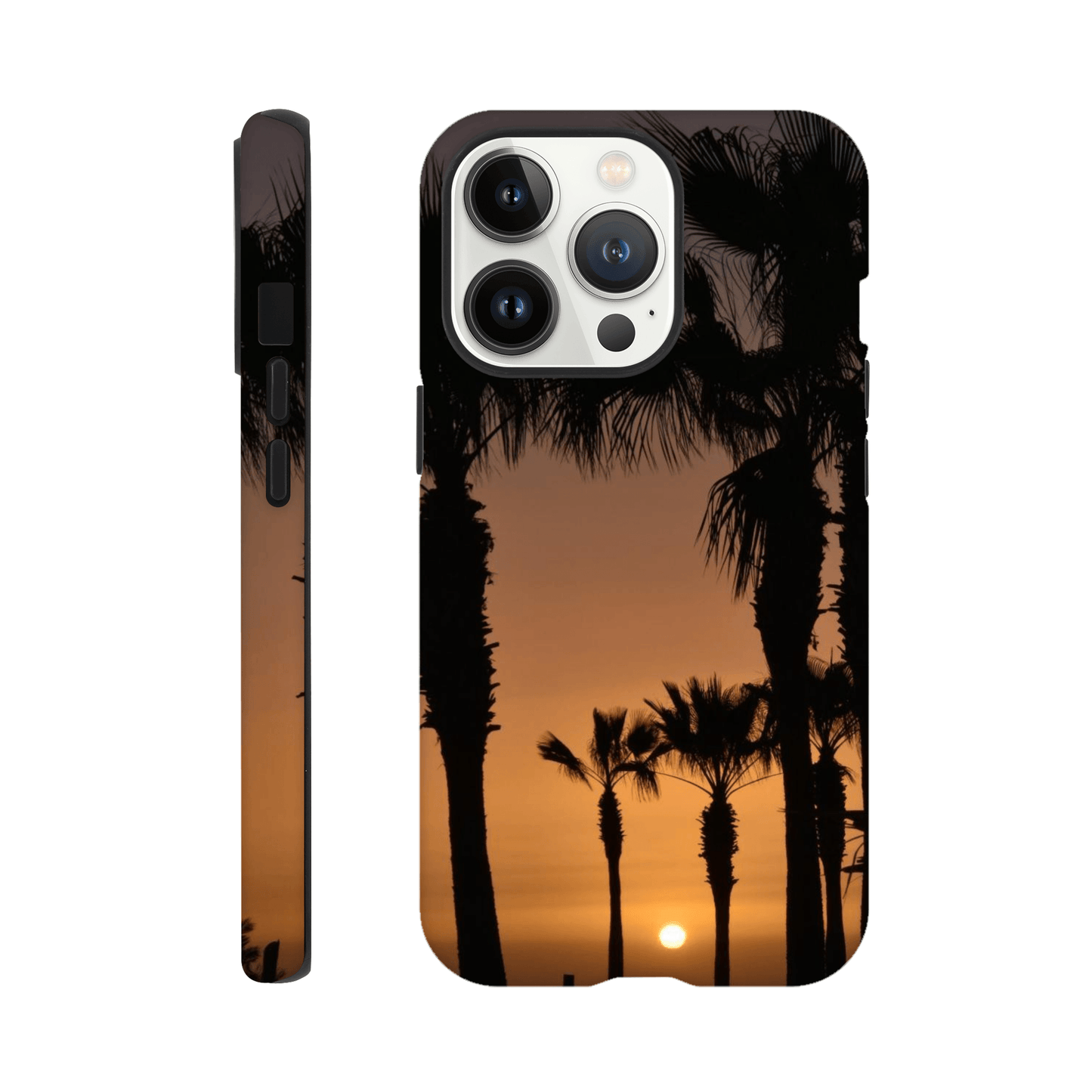 Twilight Palms Silhouette - Tough Phone Case - JDivine