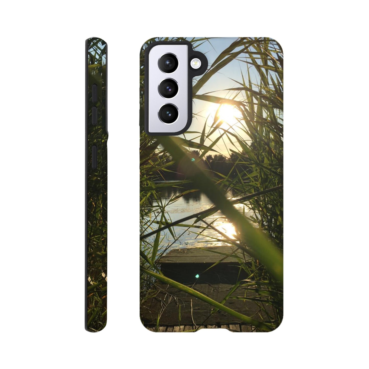 Golden Reed Passage - Tough Phone Case - JDivine