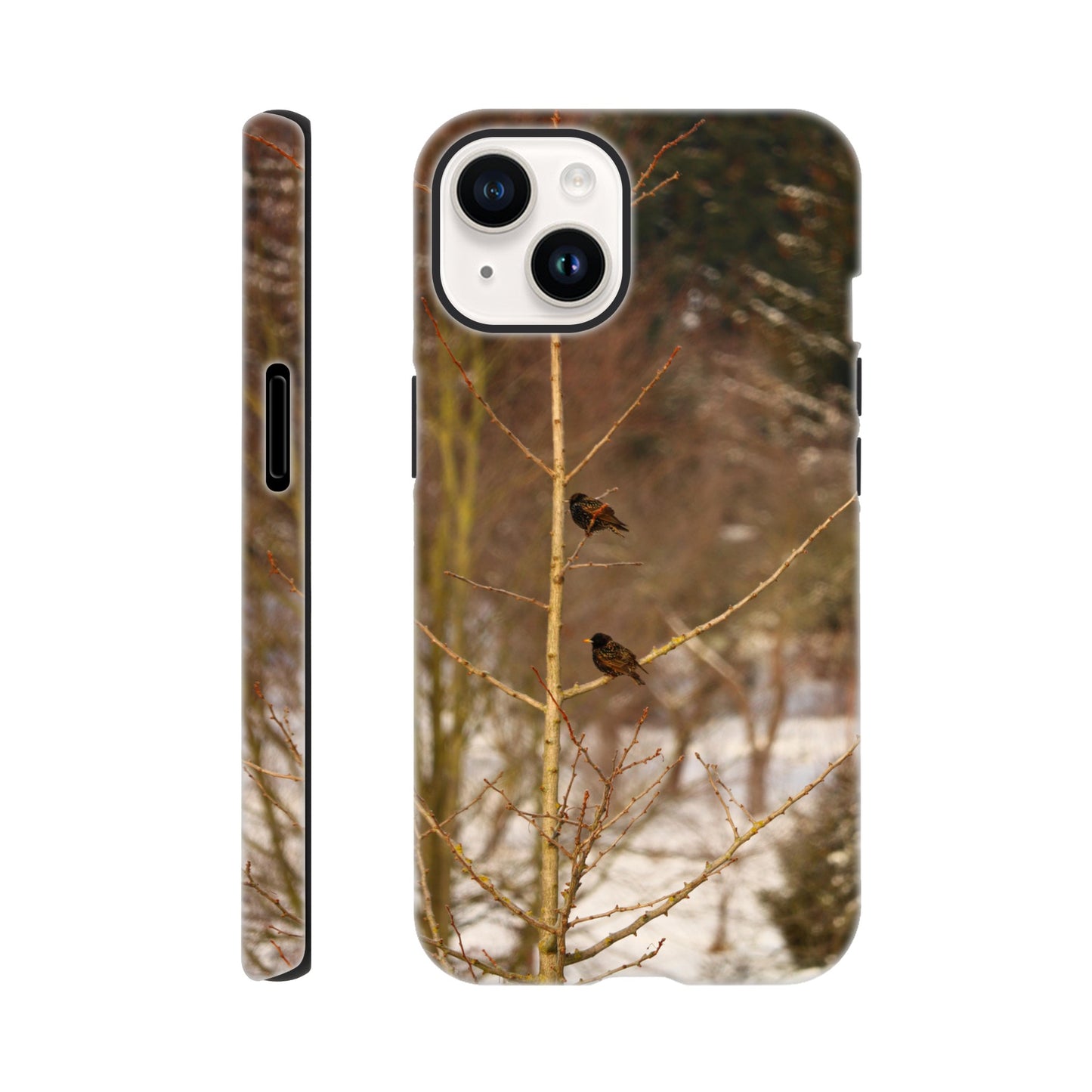 Feathered Winterday - Tough Phone Case - JDivine