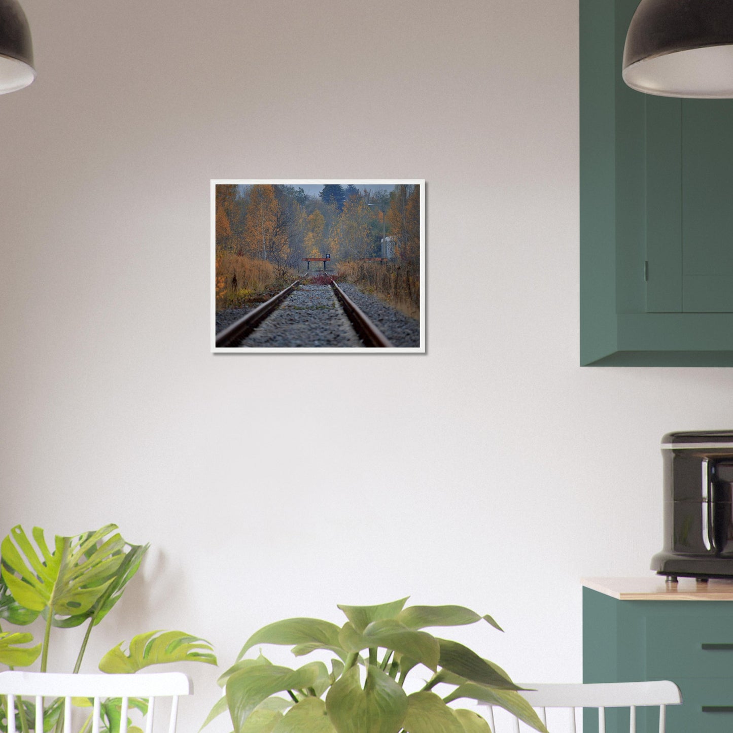 Abandoned Tracks - Framed Poster - JDivine