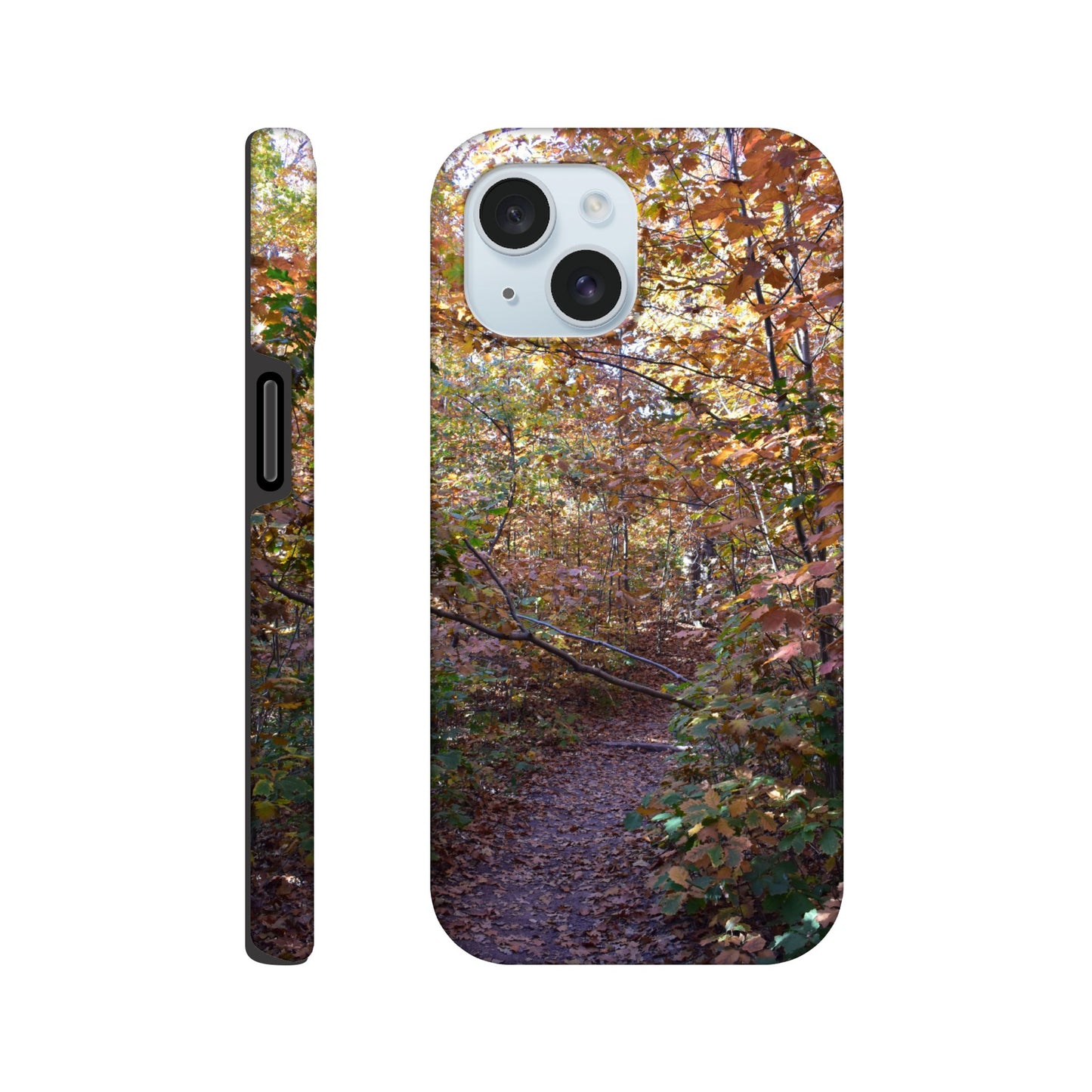 Pathway of Leaves – Tough Phone Case - JDivine