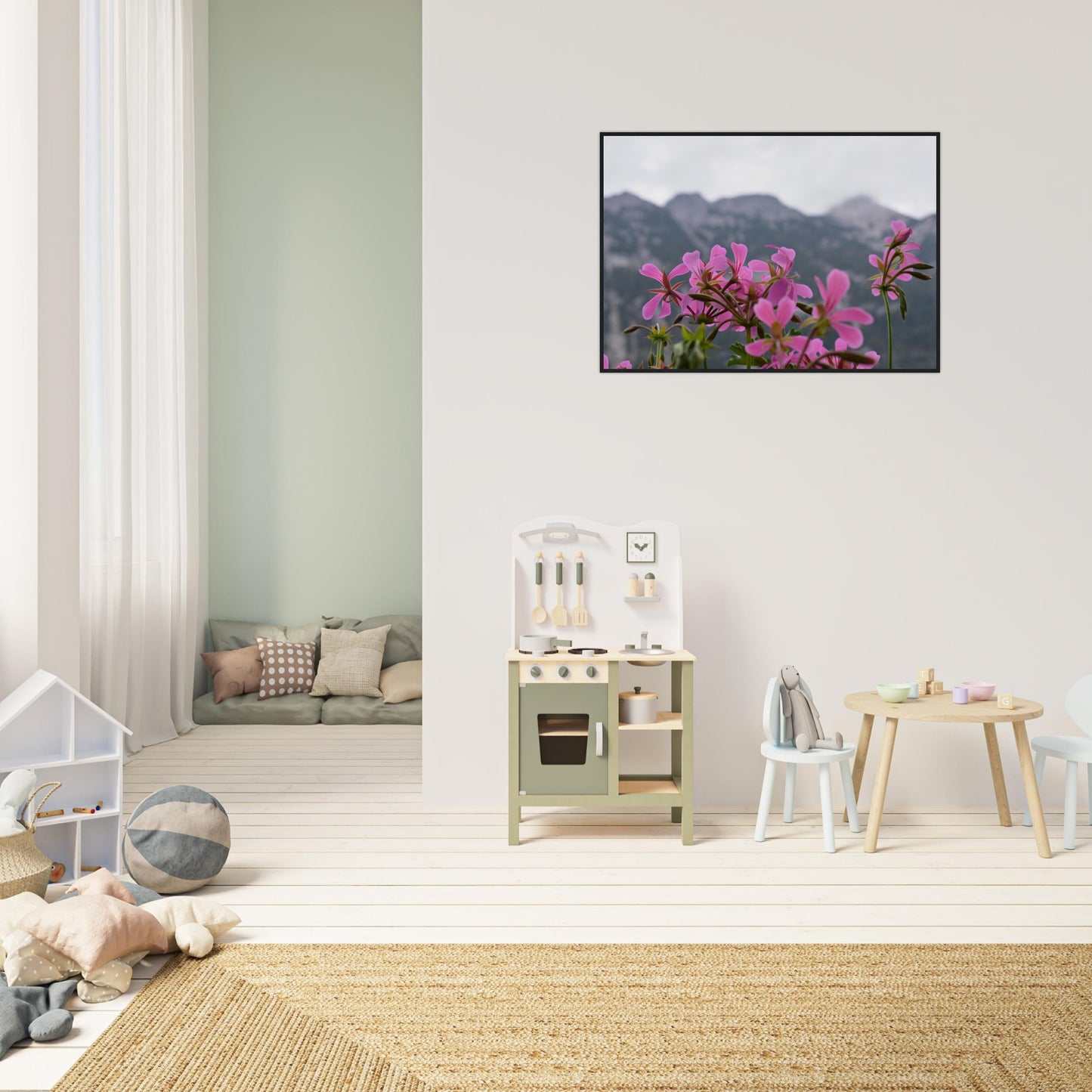 Alpine Bloom - Framed Poster - JDivine