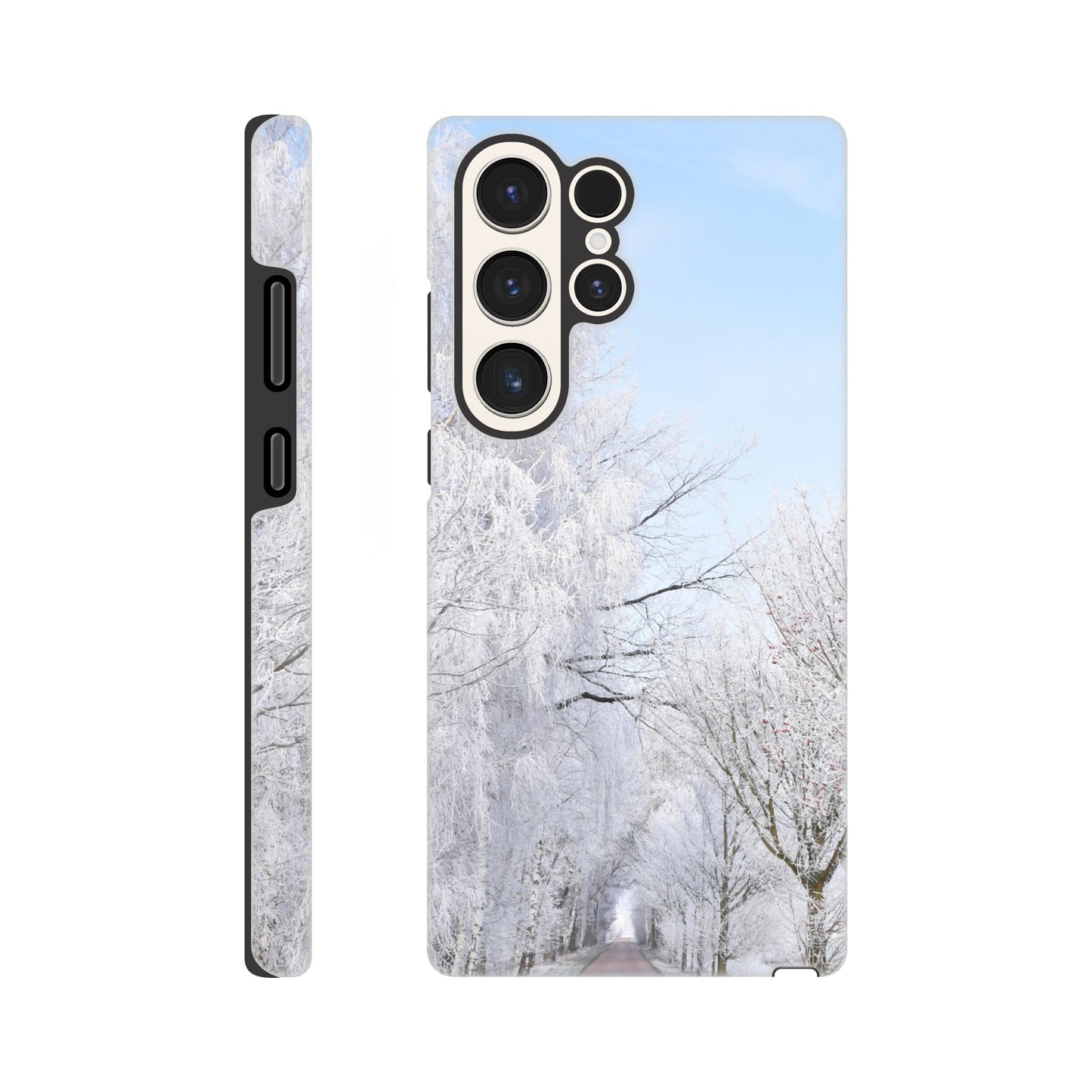 Winter’s Silent Path - Tough Phone Case - JDivine