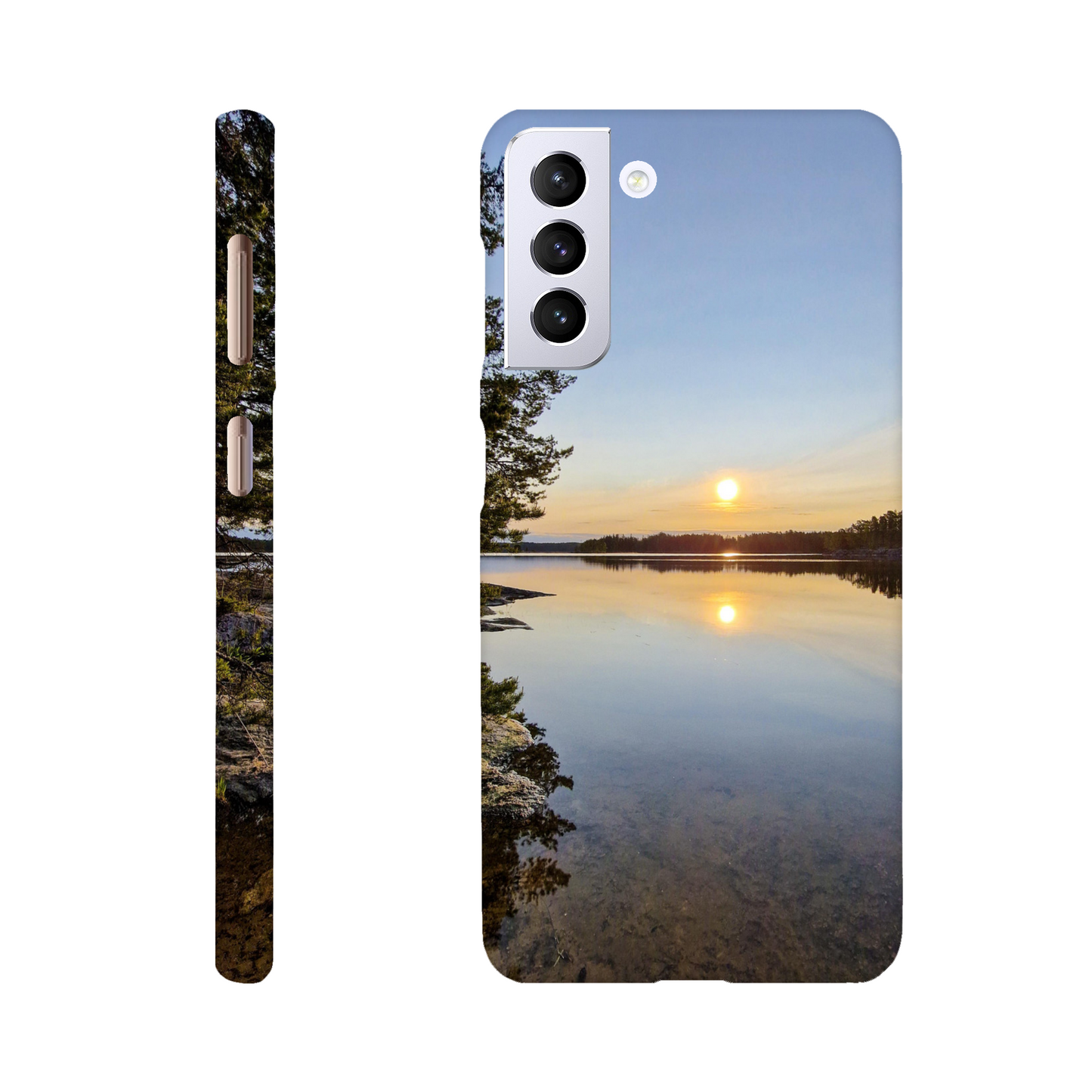 Calm Lake Serenity - Slim Phone Case - JDivine