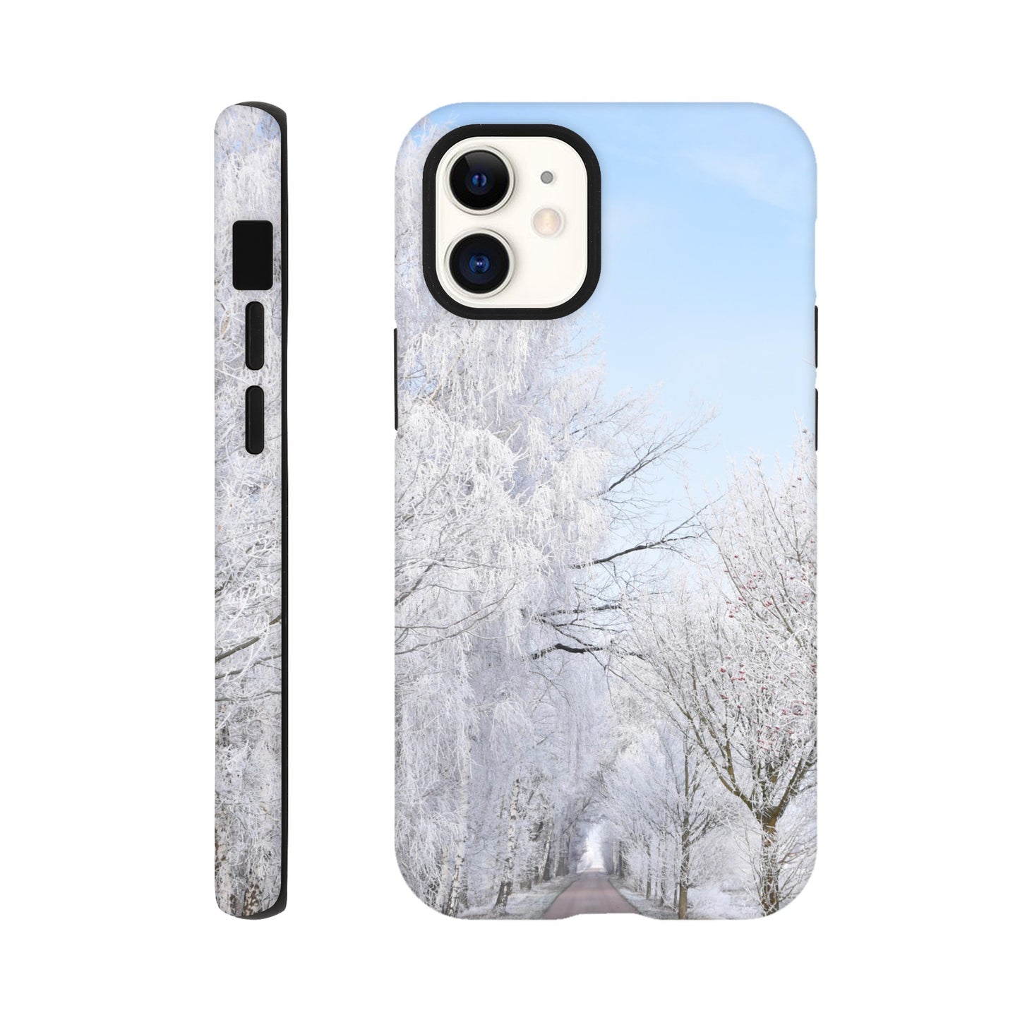 Winter’s Silent Path - Tough Phone Case - JDivine