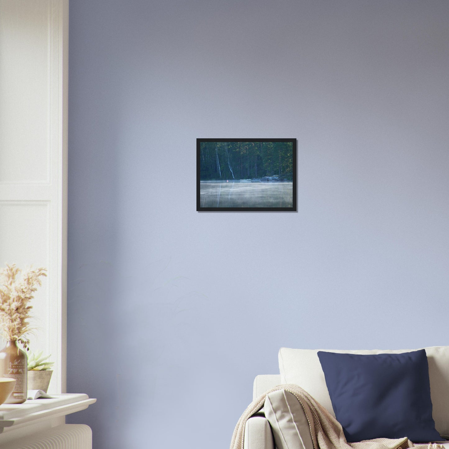 Misty Morning Calm - Framed Poster - JDivine