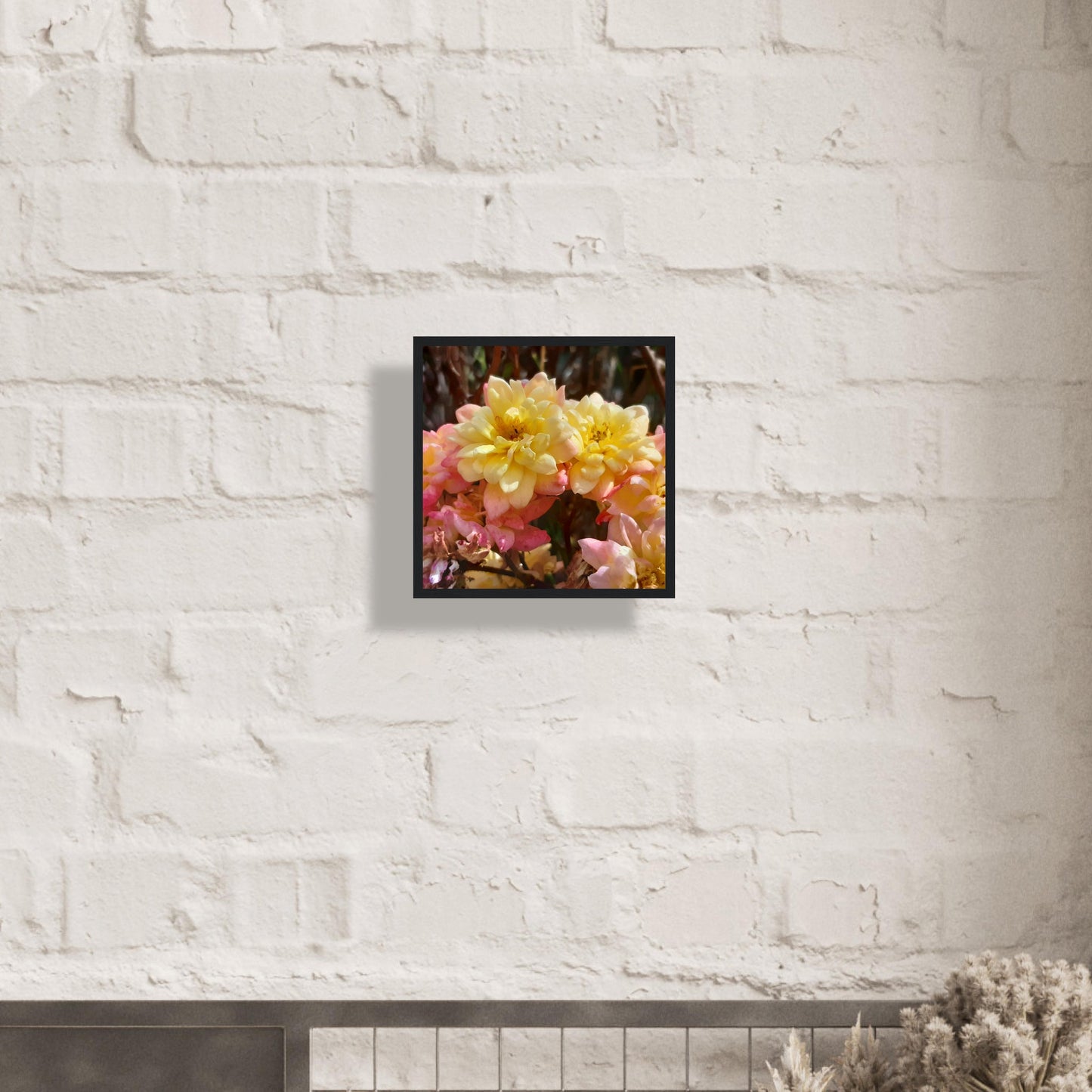 Soft Bloom Harmony - Framed Poster - JDivine